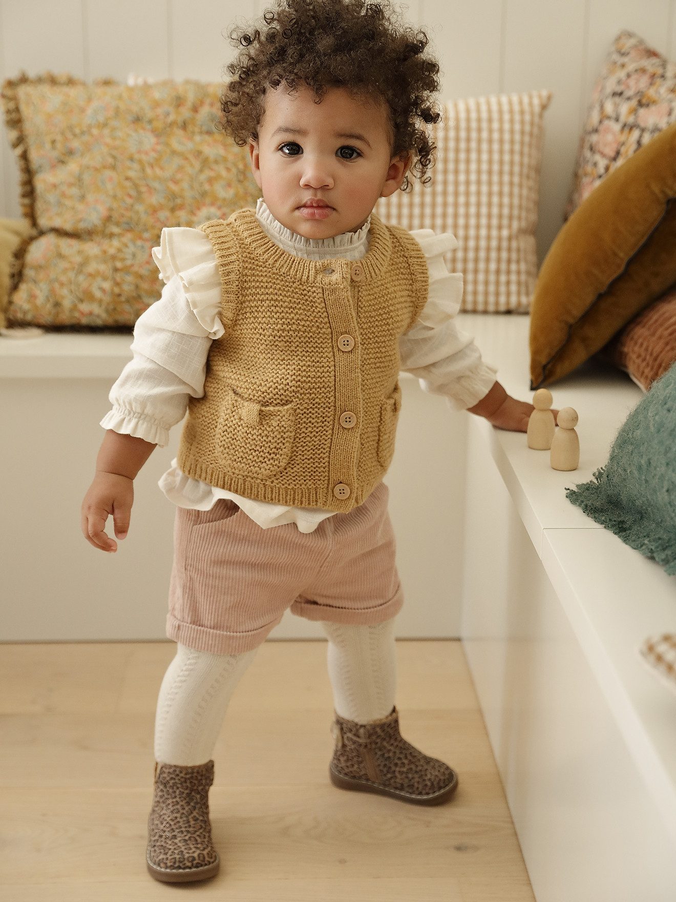 vertbaudet cardigan baby knitted vest