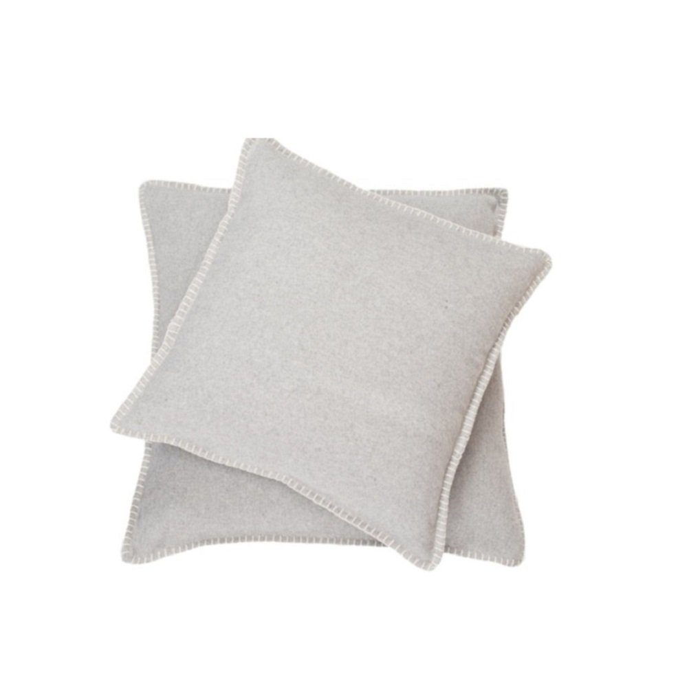 DAVID FUSSENEGGER Kissenbezug Kissenhülle Sylt 'Uni', Flanell günstig online kaufen