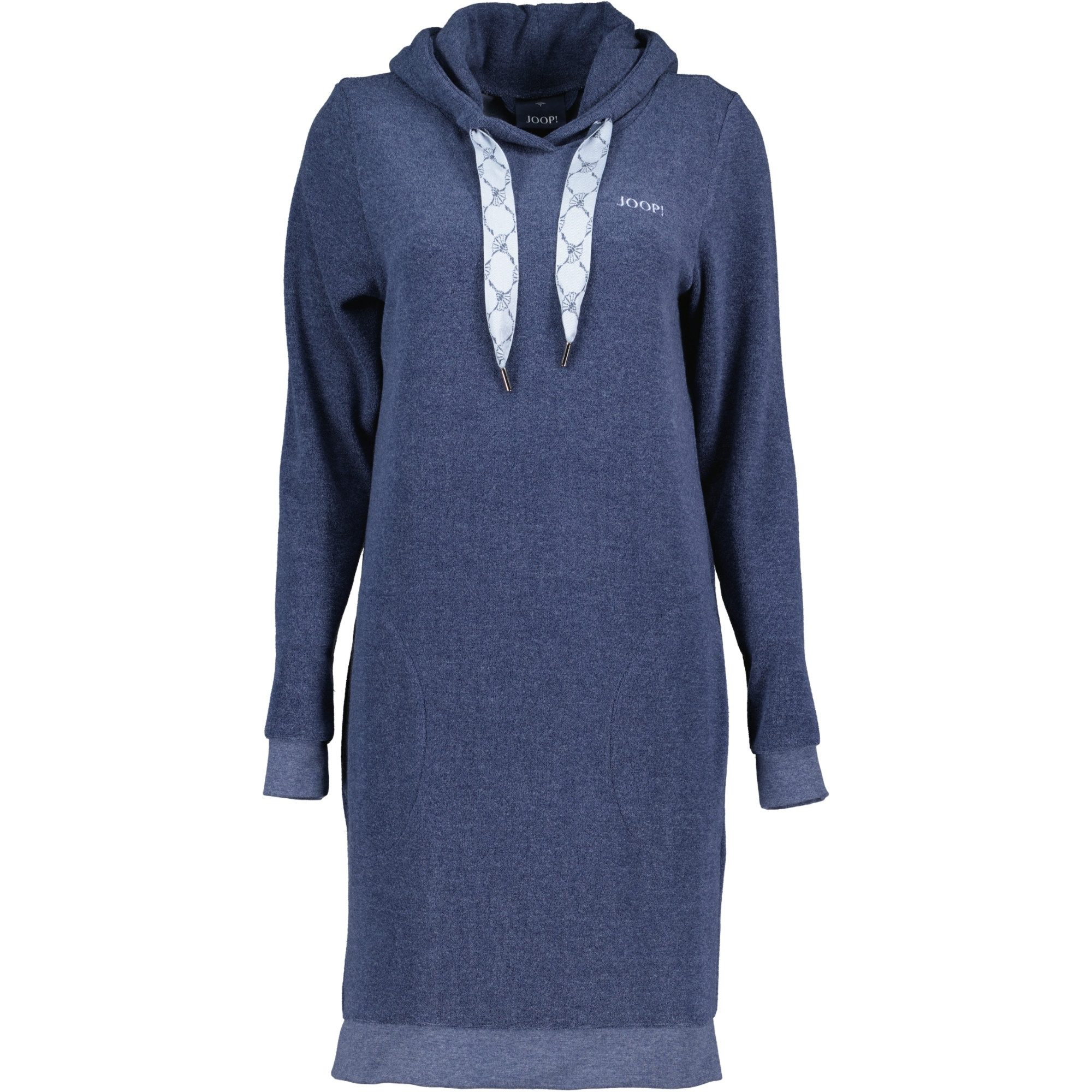 JOOP! Damenbademantel Active Hoodie 1658 Kapuze Velours, Kapuze, 60% Polyester, 40% Baumwolle