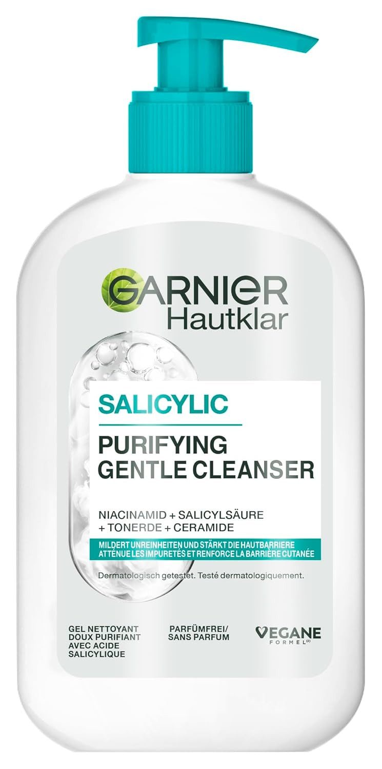 GARNIER Gesichtsreinigungsgel Garnier Hautklar Waschgel Hydrating Deep Cleanser, 1-tlg.