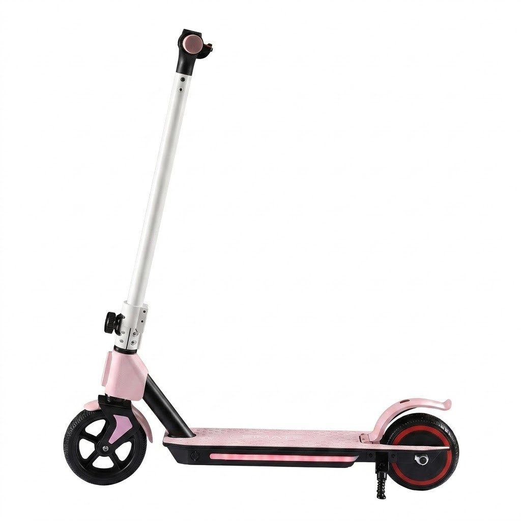 kowdom Elektro-Kinderroller E-Scooter Kinder 130W 14km/h 8km Reichweite 70kg Tragkraft, Kinder-E-Scooter, leicht, klappbar nicht explizit, 6,5 Zoll Reifen