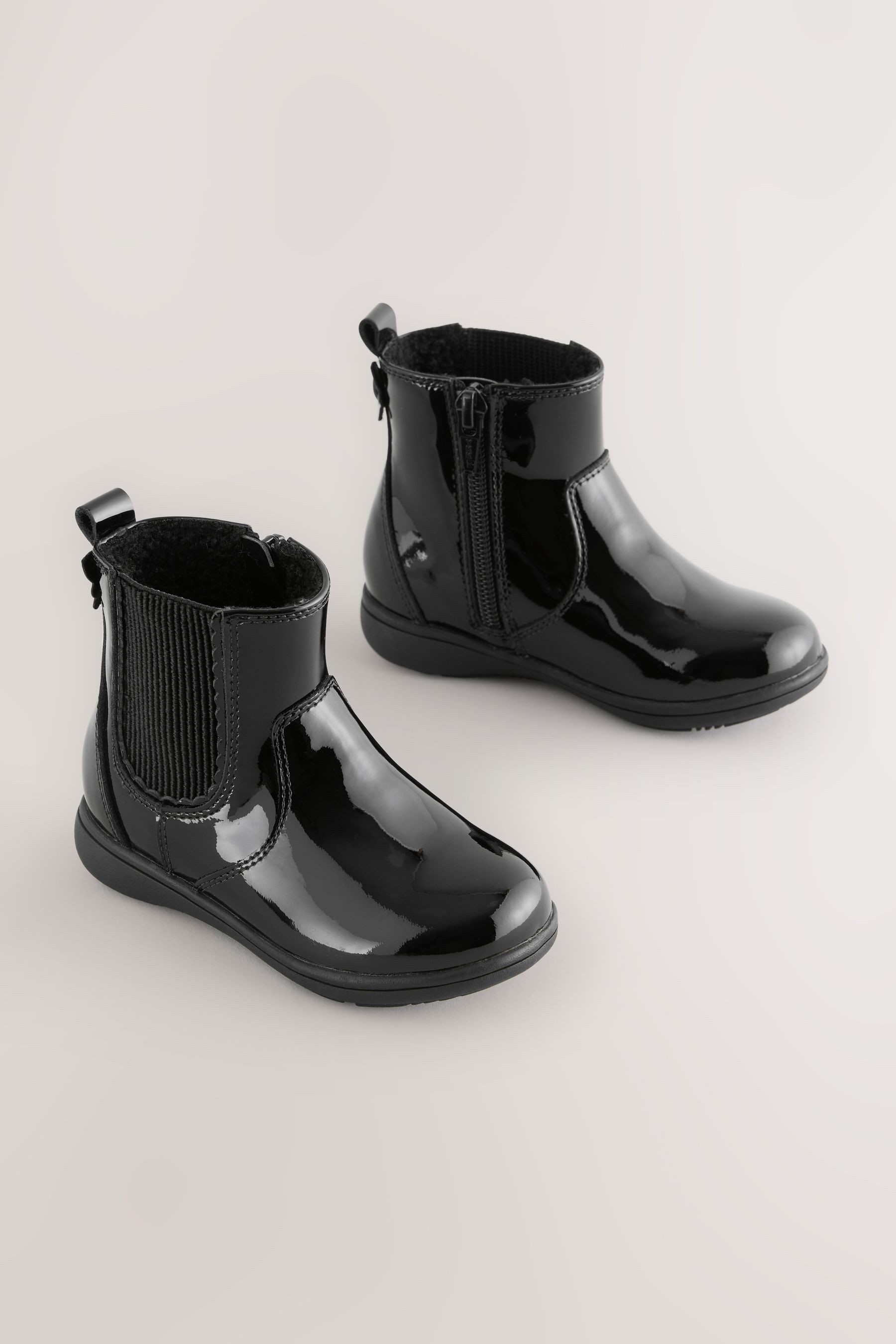 Next Chelsea-Stiefeletten aus Leder, weite Passform Stiefelette (1-tlg)