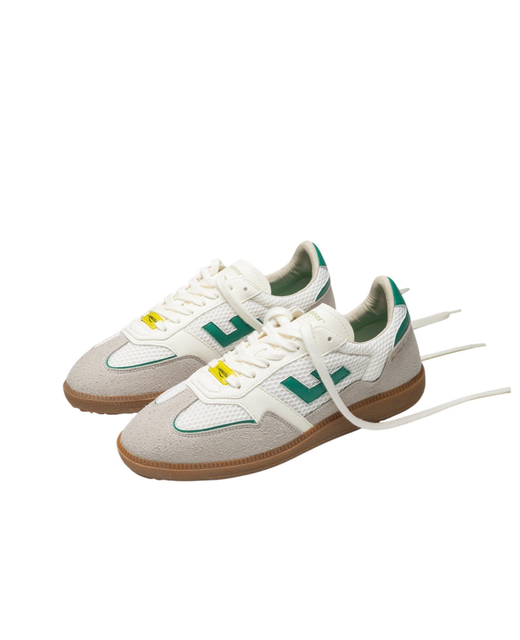 Flamingos Life Burela Slim Mesh - weiss/grau/grün Sneaker