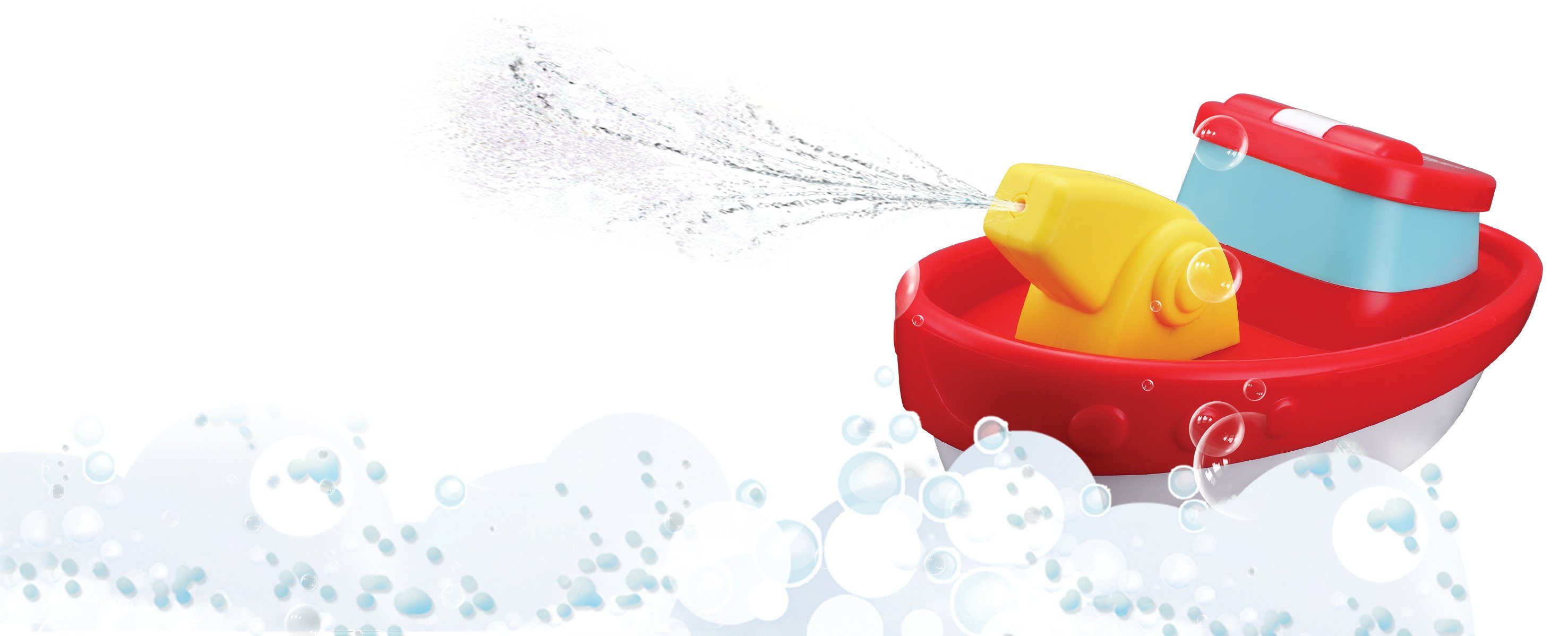 15 bbJunior Splash'N FireBoat Wasserspritzfunktion Badespielzeug - mit cm, Play