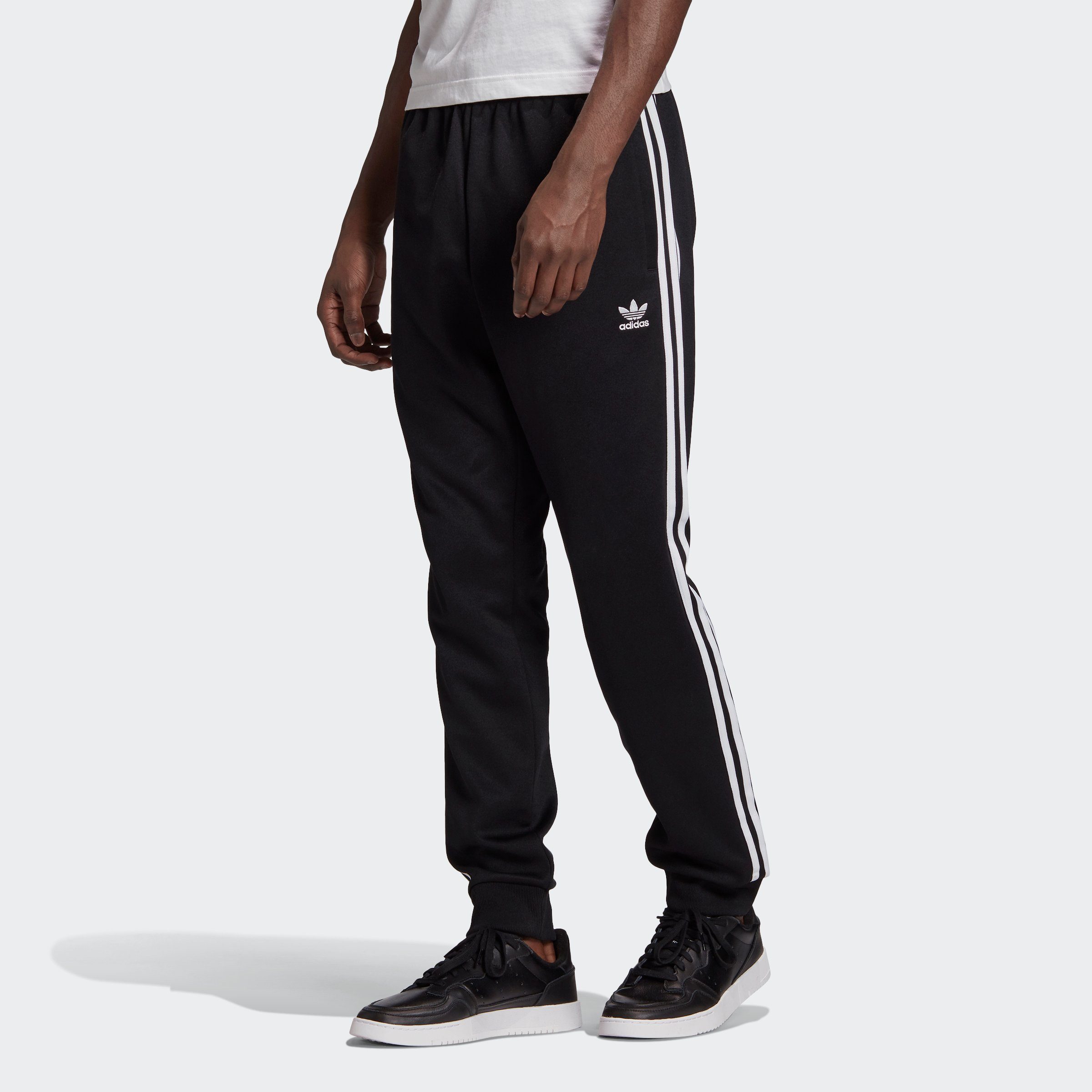 Jogginghose BLACK/WHITE Originals ADICOLOR (1-tlg) SST CLASSICS adidas