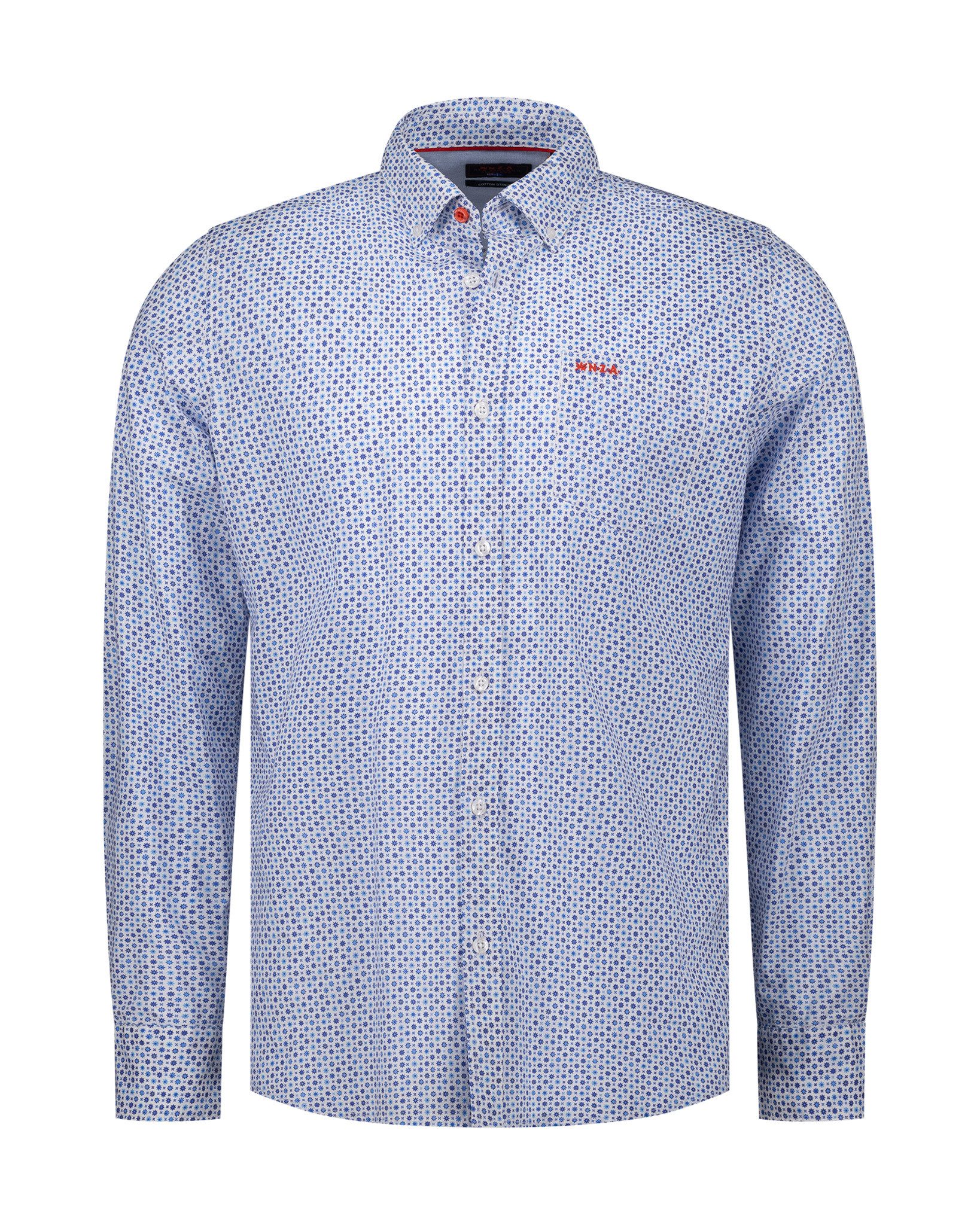 New Zealand Auckland Langarmhemd NZA New Zealand Auckland Hemd - sky blue (1-tlg)