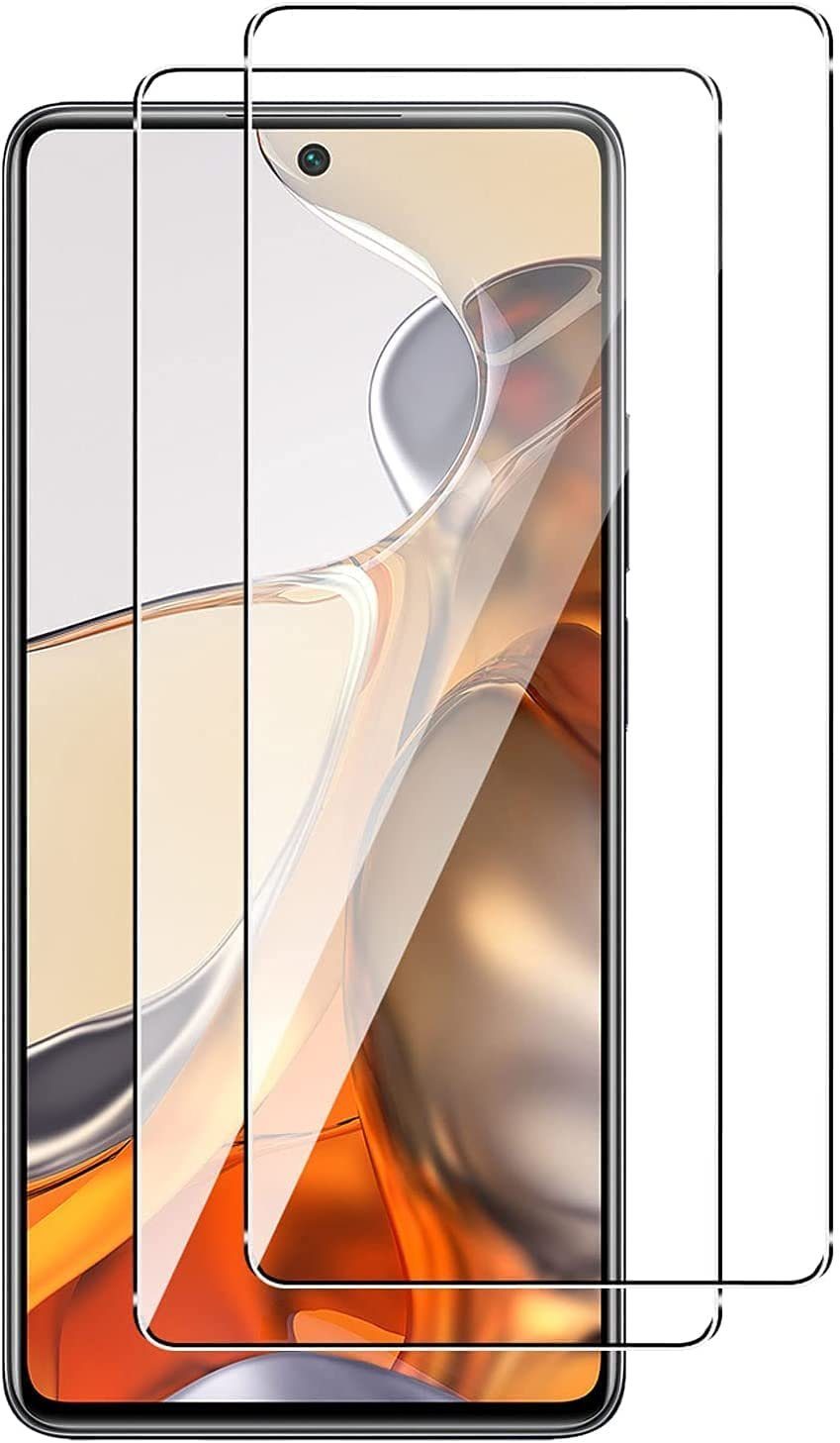 MSM Schutzfolie 2X Schutzglas für Xiaomi 11T / 11T Pro 5G Display Panzerfolie Full 9H