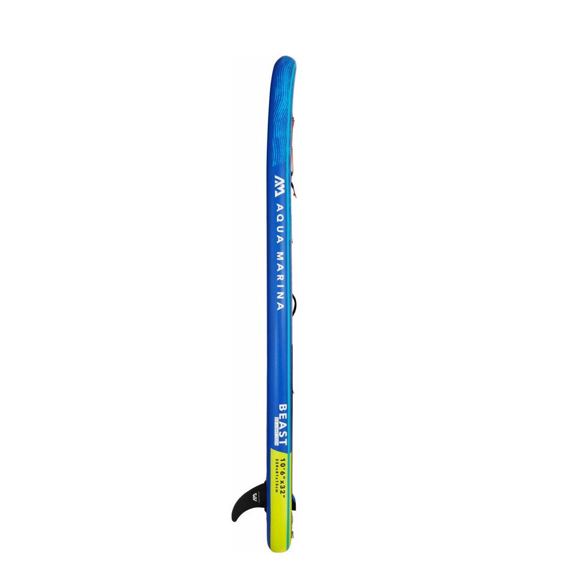 Aqua Marina SUP-Board 330x81 cm All-Around mit Pumpe, Paddel & Rucksack, Einschub-Mittelfinne für hohe Stabilität und präzise Kontrolle