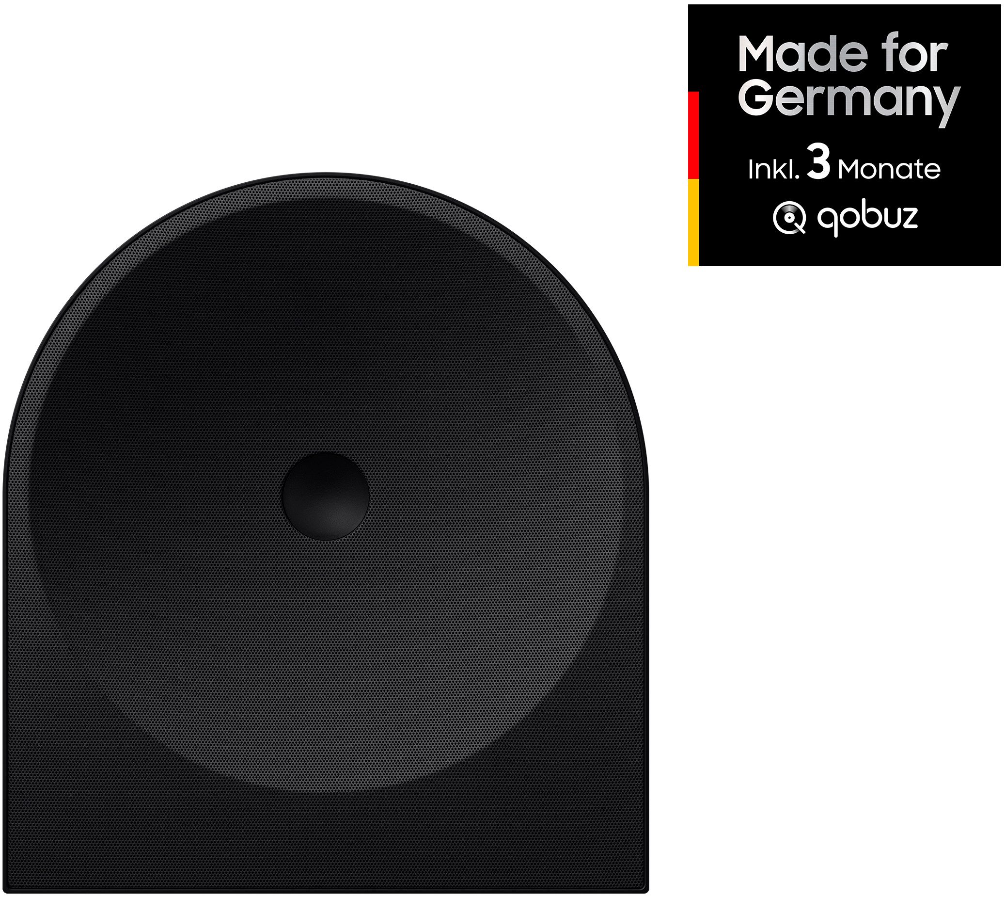 Samsung Music Studio 5 LS50H Bluetooth-Speaker 2.0 (Bluetooth, WLAN (WiFi), 15 W, Dolby Atmos, Bouroullec Dot Design, Stereo 24 Bit/96 kHz, AirPlay)