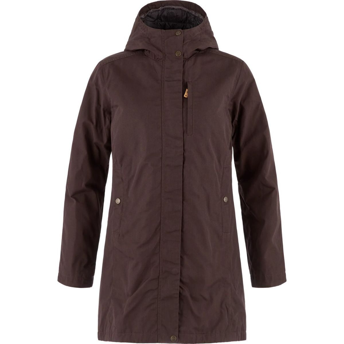 Fjällräven Outdoorjacke Kiruna Padded Parka W Vielseitiger Damenparka für Alltag und Outdoor mit wind- und