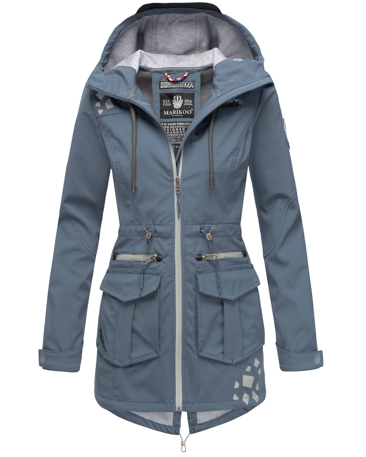 Marikoo Softshelljacke Damen Softshell Jacke "Ulissaa"