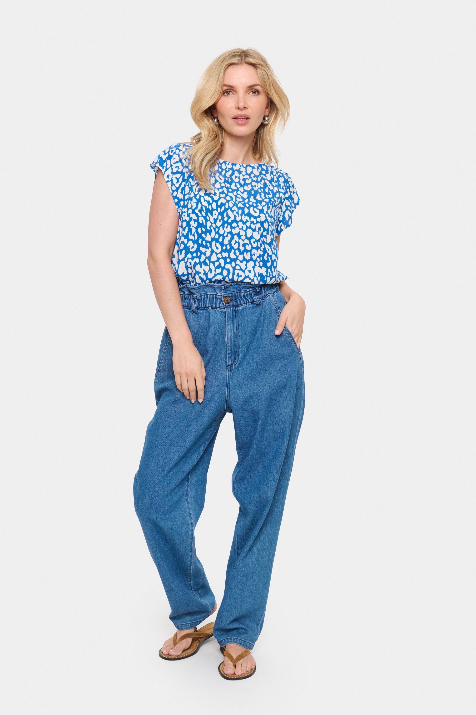 Saint Tropez Blusentop Top BlancaSZ