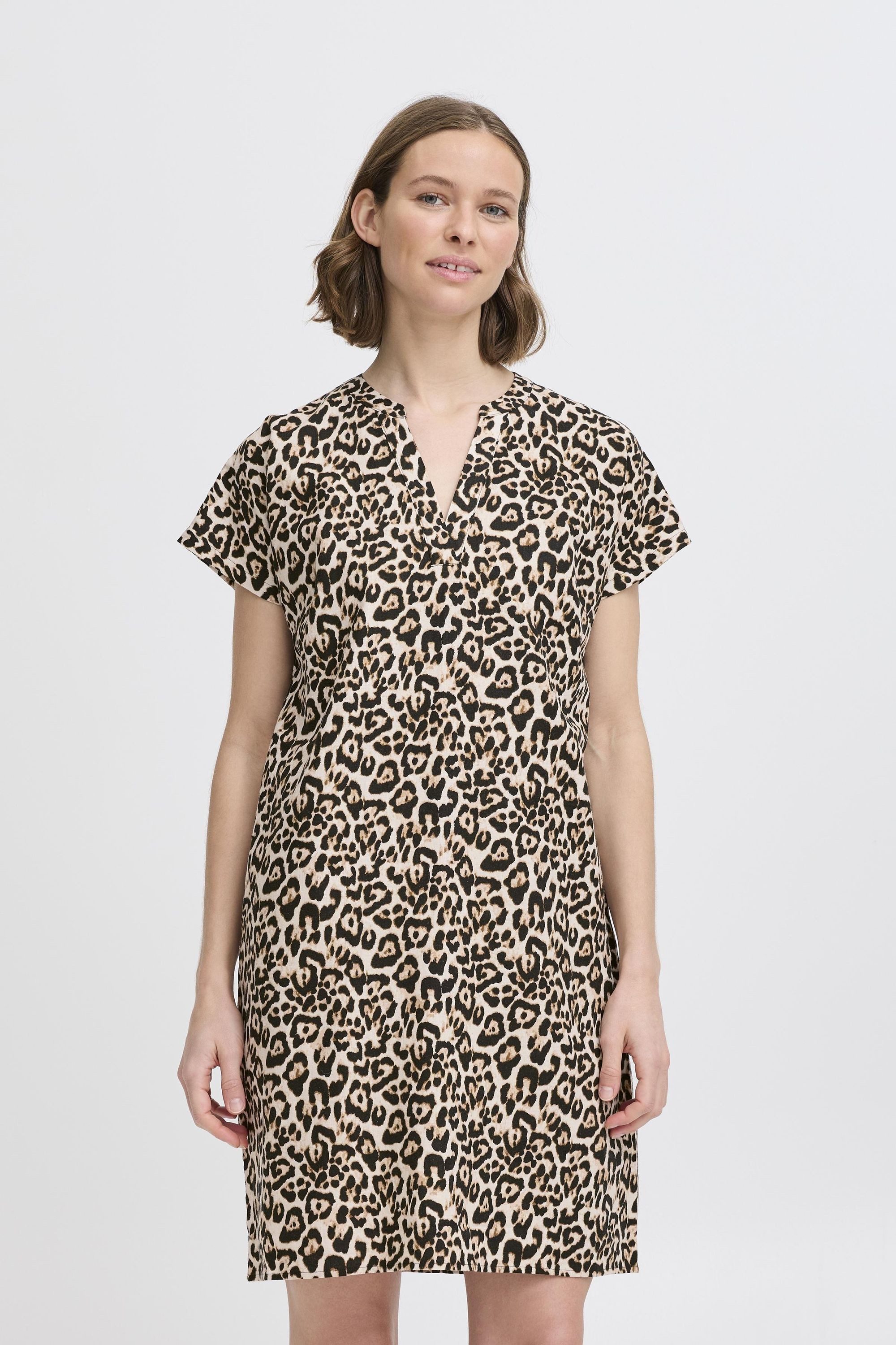 b.young Sommerkleid BYFALAKKA Kleid aus Leinenmix günstig online kaufen