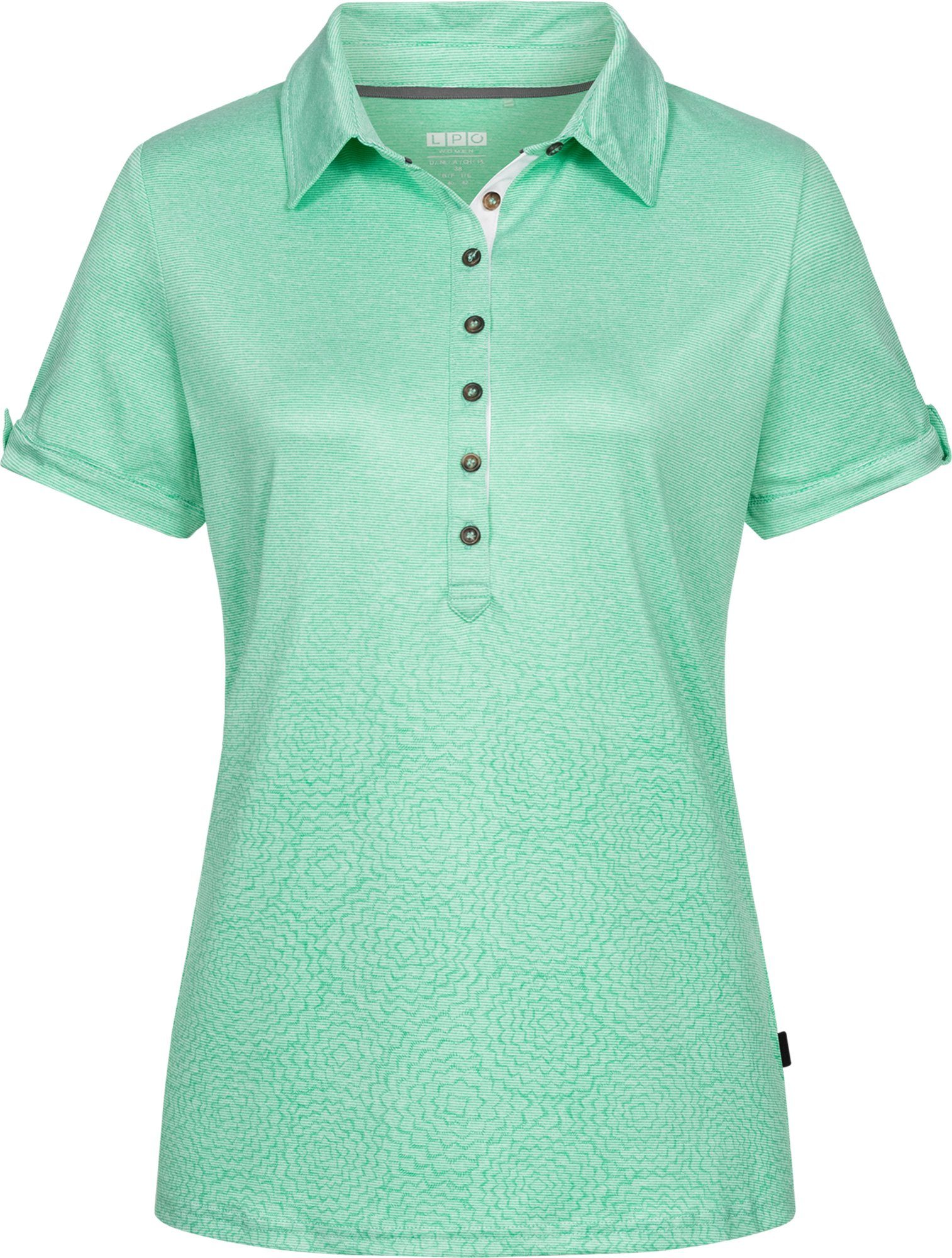 nachhaltig III LPO mit HEDLEY grün NEW Polyester Poloshirt recyceltem WOMEN Funktionspolo