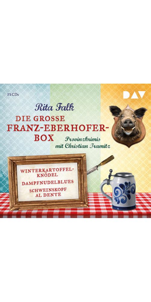 Der Audio Verlag Hörbuch Die große Franz-Eberhofer-Box 1, (1-St)