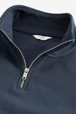 Next Sweatshirt Sweatshirt mit hohem Reißverschlusskragen (1-tlg)