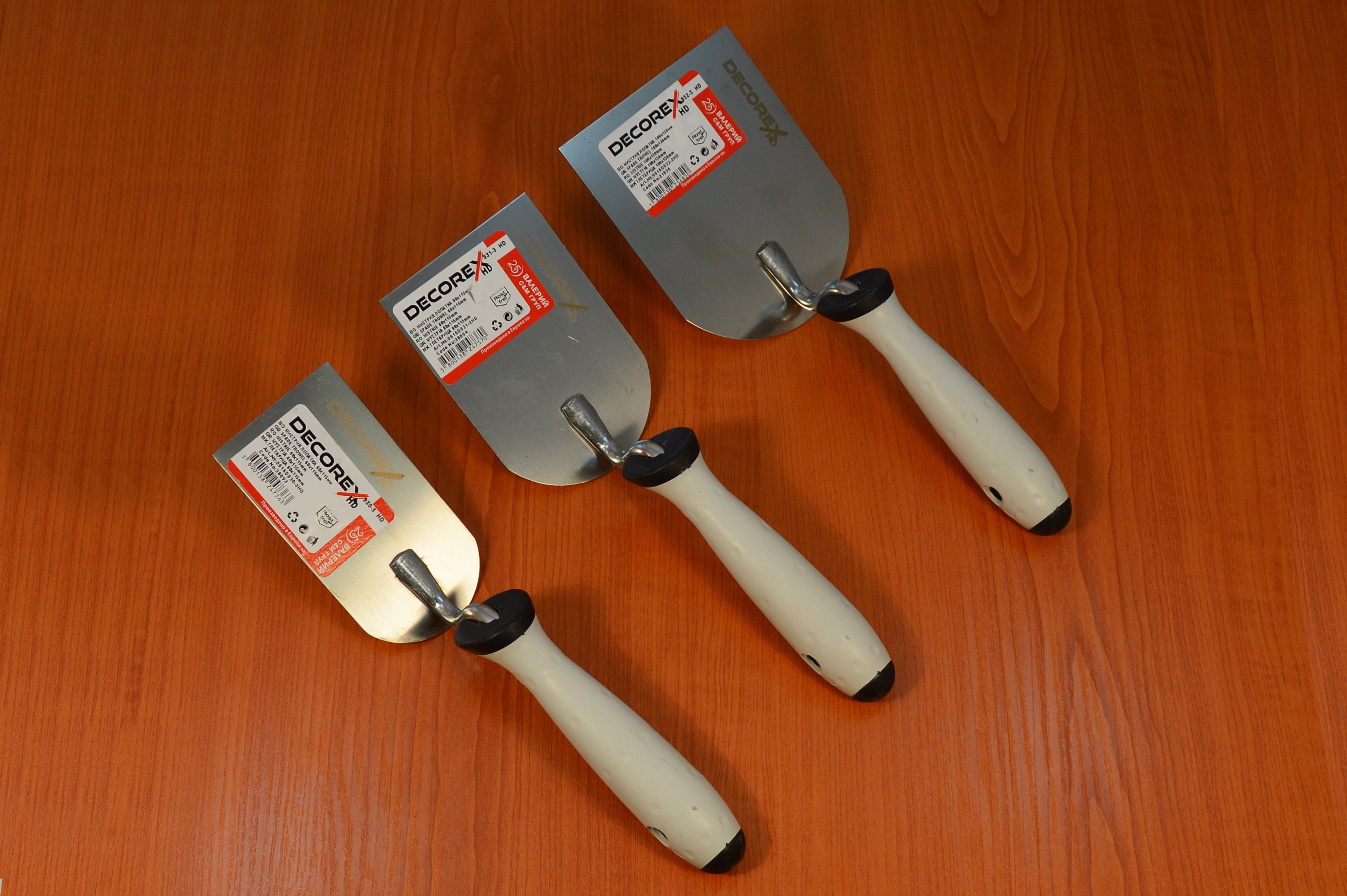 Decorex Malerspachtel Stuckateurkelle Mauerkelle Edelstahl Mauerkelle Шпатель Gips Шпатель
