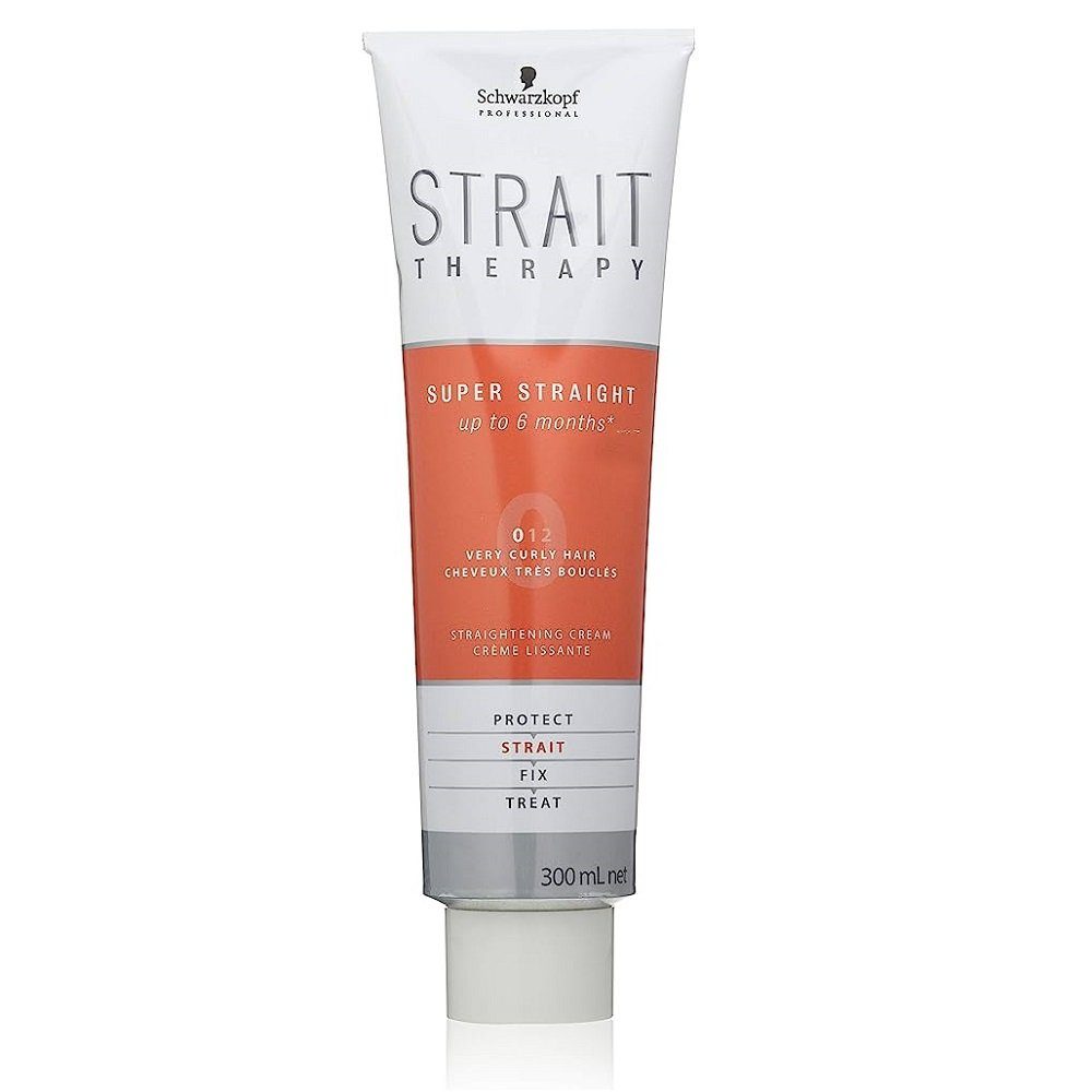 300 0 Schwarzkopf Strait Haarcreme Therapy Cream Straight ml Professional
