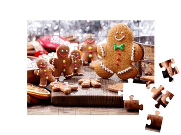 puzzleYOU Puzzle Hausgemachte Lebkuchen, 48 Puzzleteile, puzzleYOU-Kollektionen Weihnachten