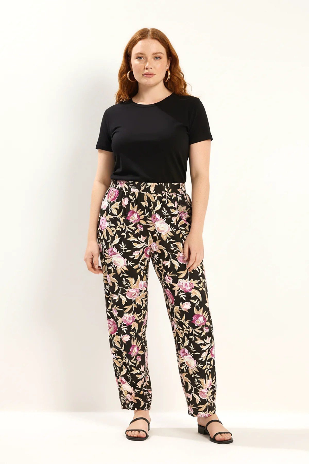 Bequeme Jeans Entspannt geschnittene Hose