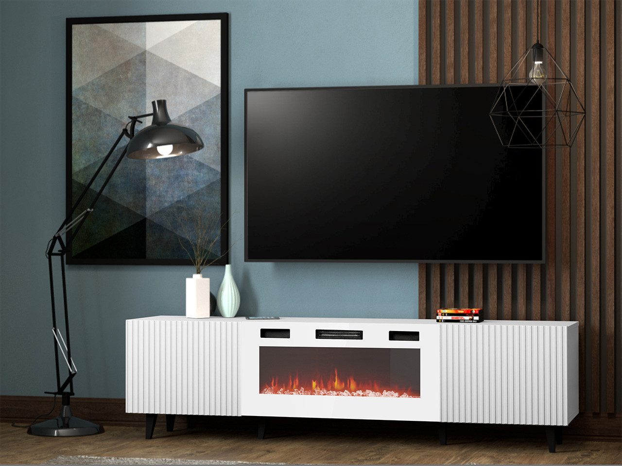 MIRJAN24 TV-Schrank Pafos 180 mit Elektrischem günstig online kaufen