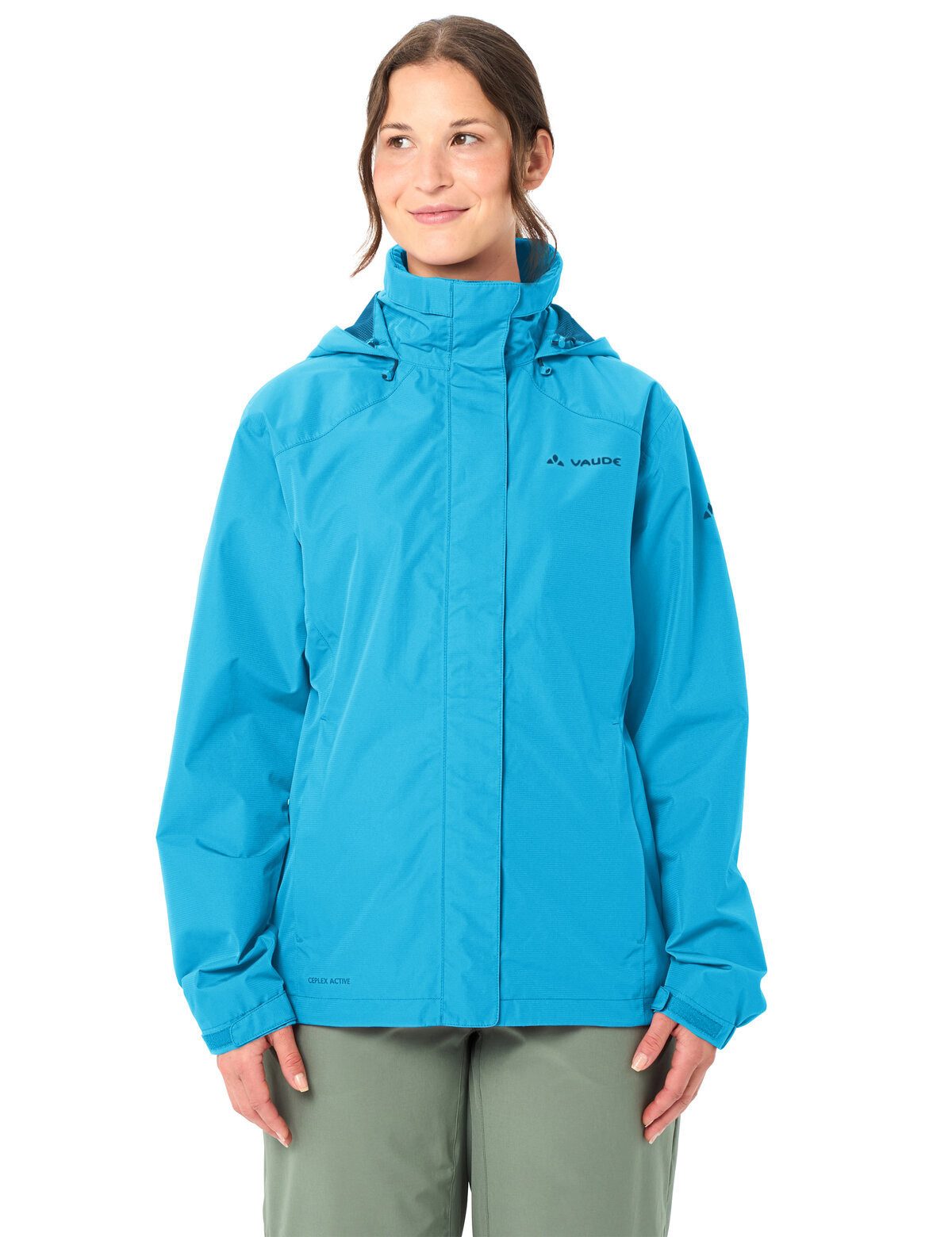 VAUDE Fahrradjacke Women's Escape Bike Light Jacket (1-St) wasserdicht, winddicht und atmungsaktiv