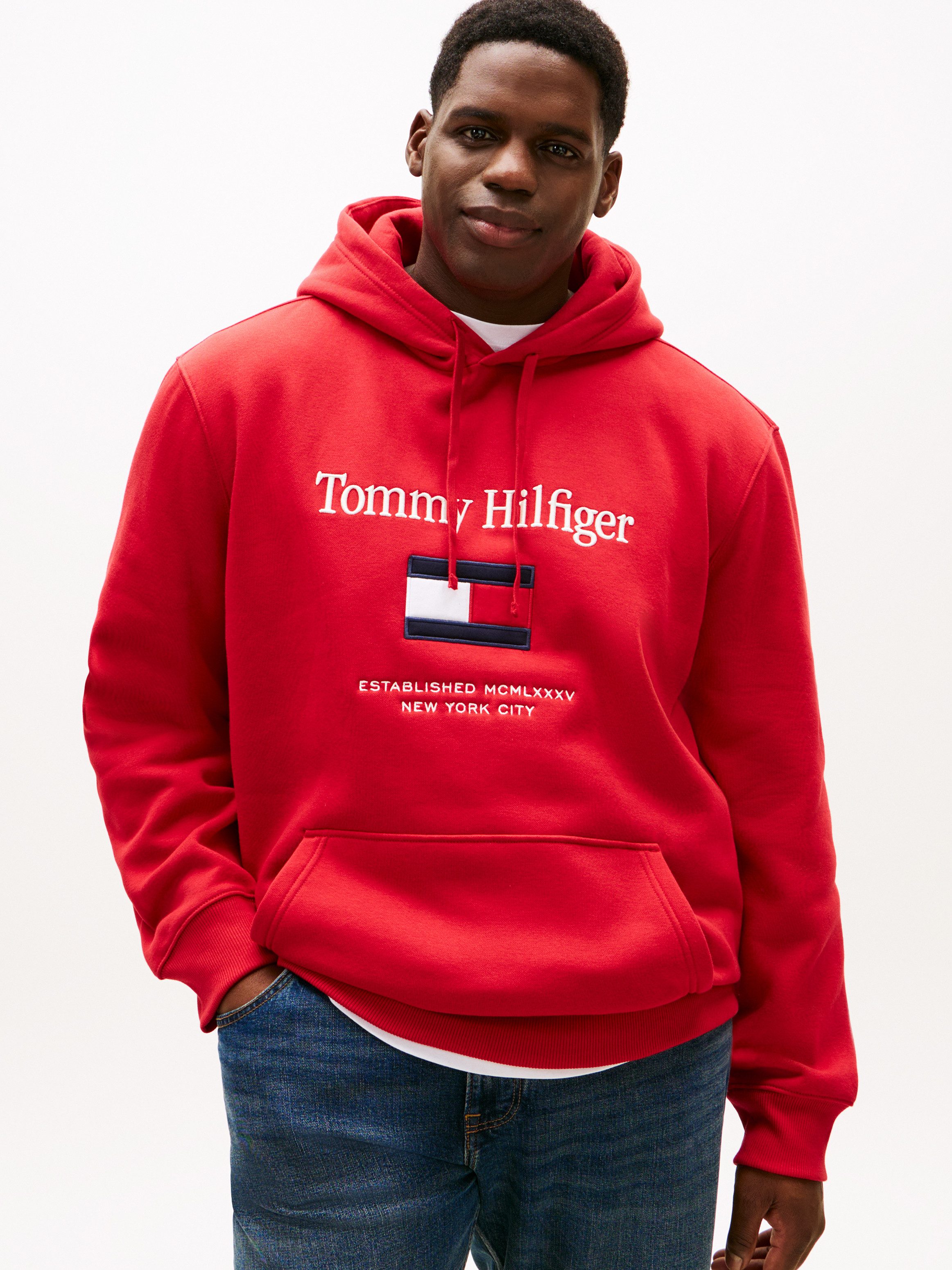 Tommy Hilfiger Big & Tall Hoodie BT-TOMMY EMBRO FLAG Große Größen