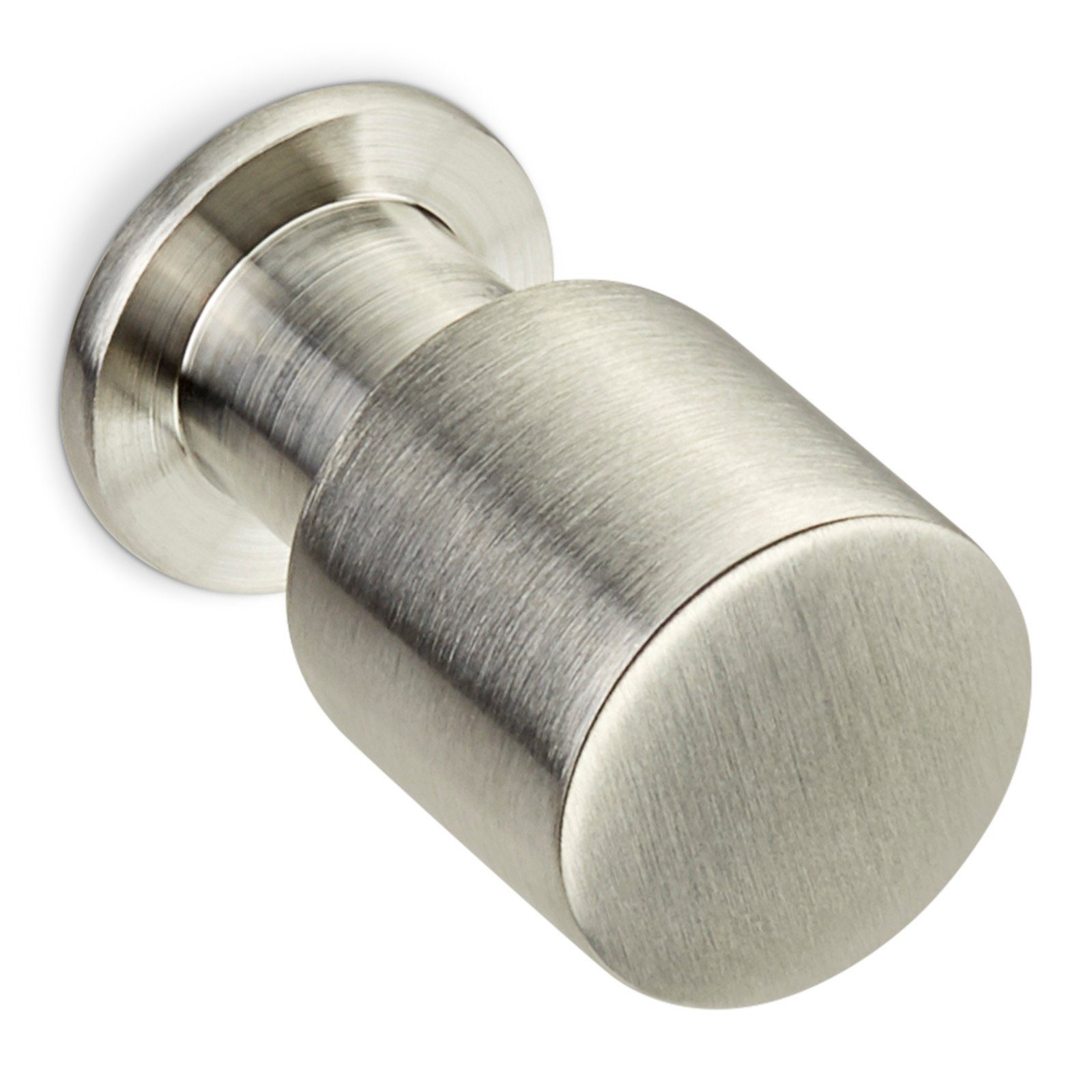 Möbelknopf EK05 Ø 15 - 30 mm Edelstahl gebürstet