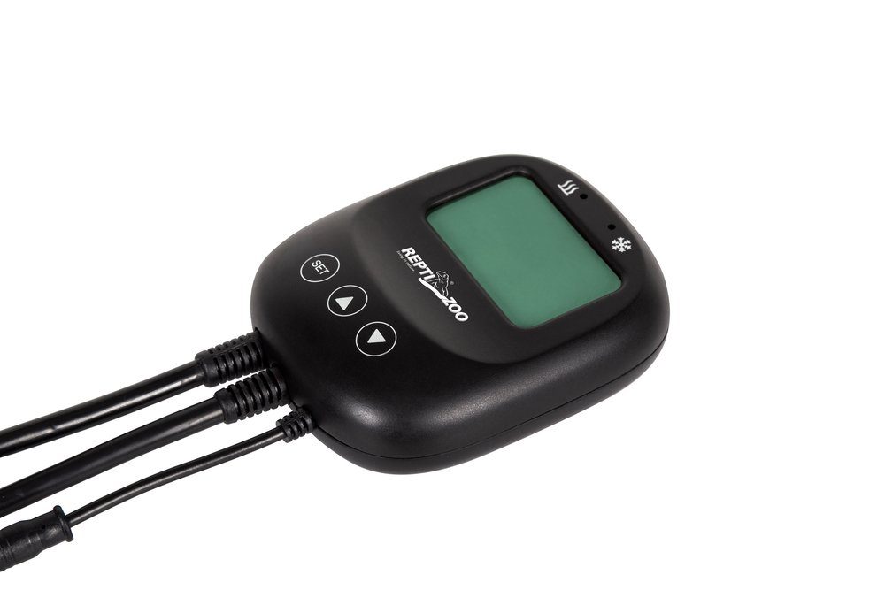 ReptiZoo Terrarium-Klimasteuerung ReptiZoo Thermostat für Heizen und Kühlen (THC17) -zwei- Anschlüss, 1-St.