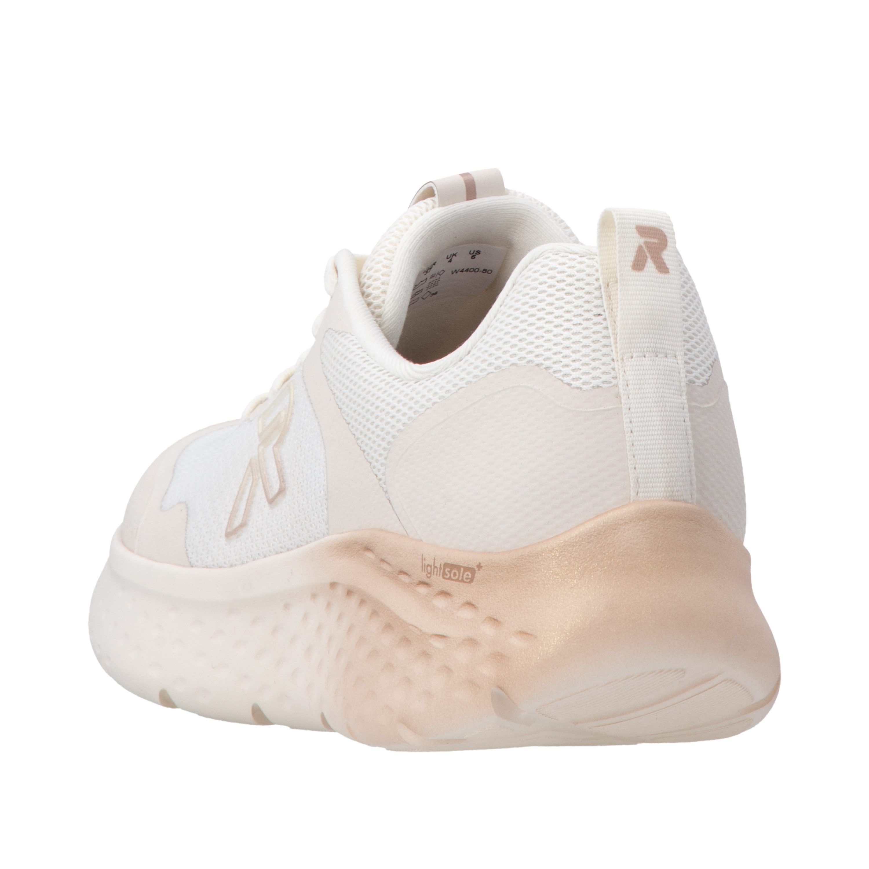 Rieker Sport Plateausneaker Schnürschuh, Freizeitsneaker mit leichter Plateausohle