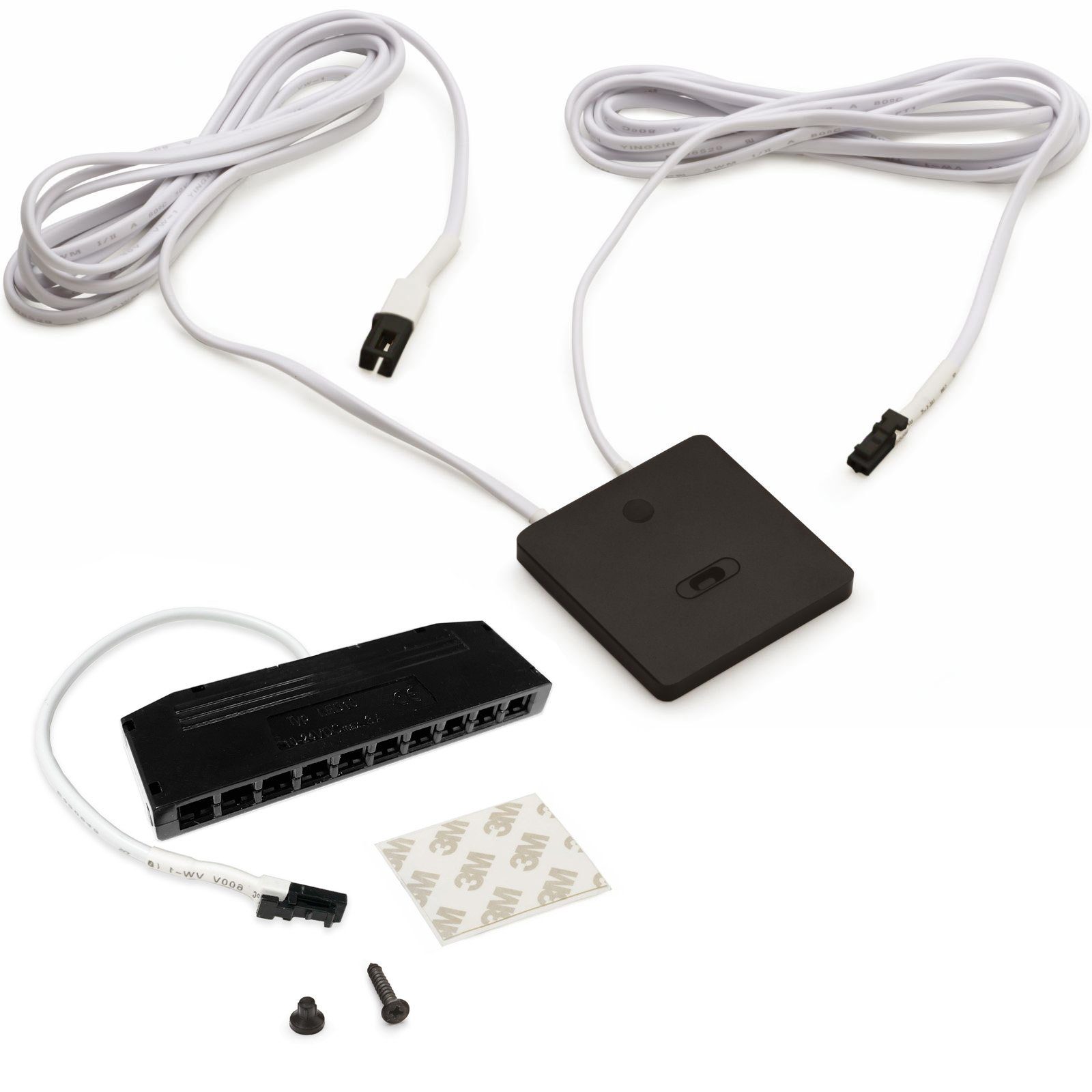 SO-TECH® Lichtschalter FUN D-MOTION Aluminium - Dimmbarer Touchless-Schalter