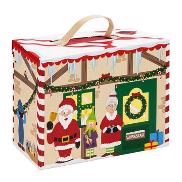 yoamo Adventskalender Wichtelwerkstatt Adventskalender mit Spielkoffer mit Holzfiguren (27-tlg), 27-teilig (1 Set)