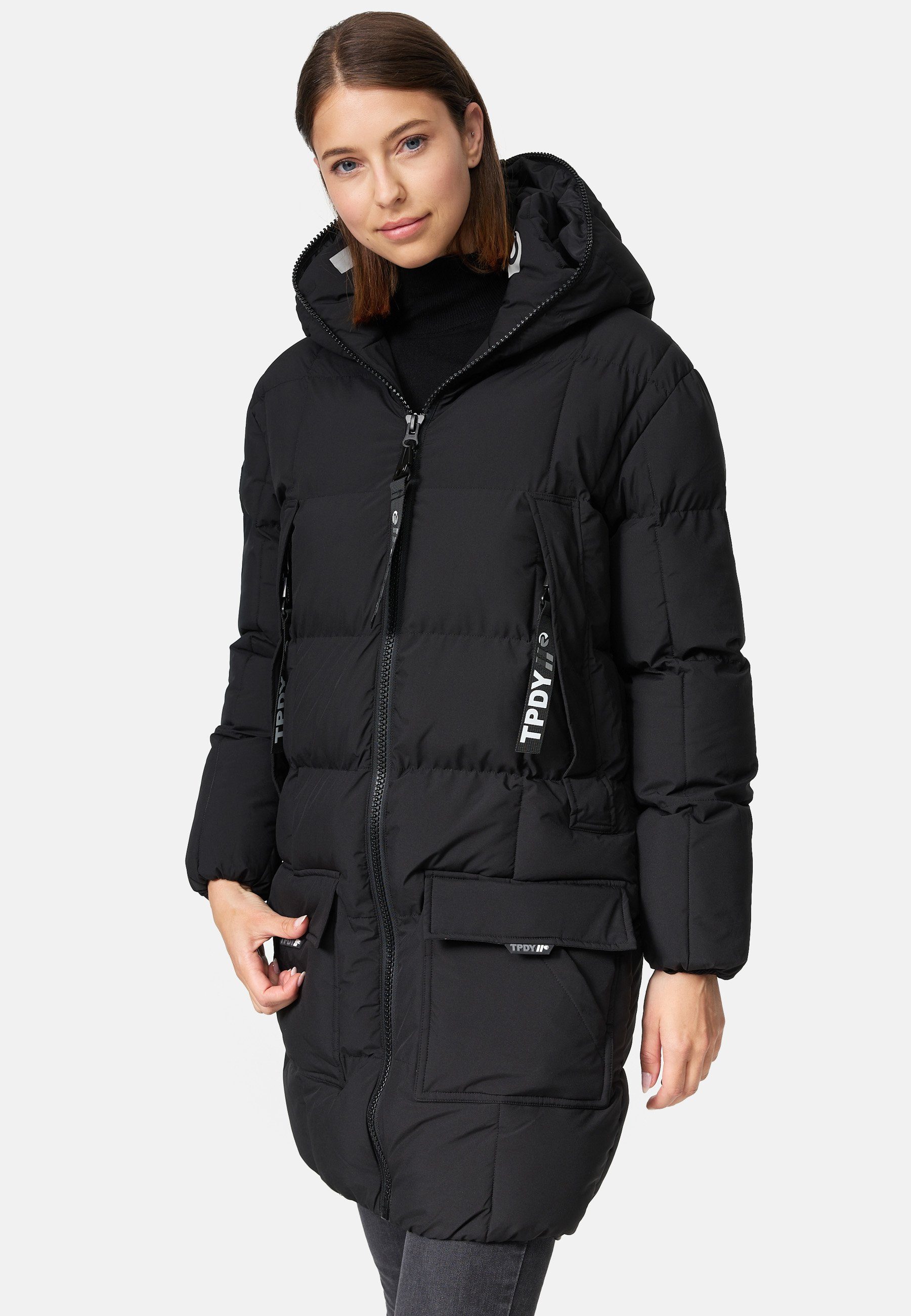 trueprodigy Winterjacke Willo F Reflektierender Innenkragen und diverse Taschen vorne