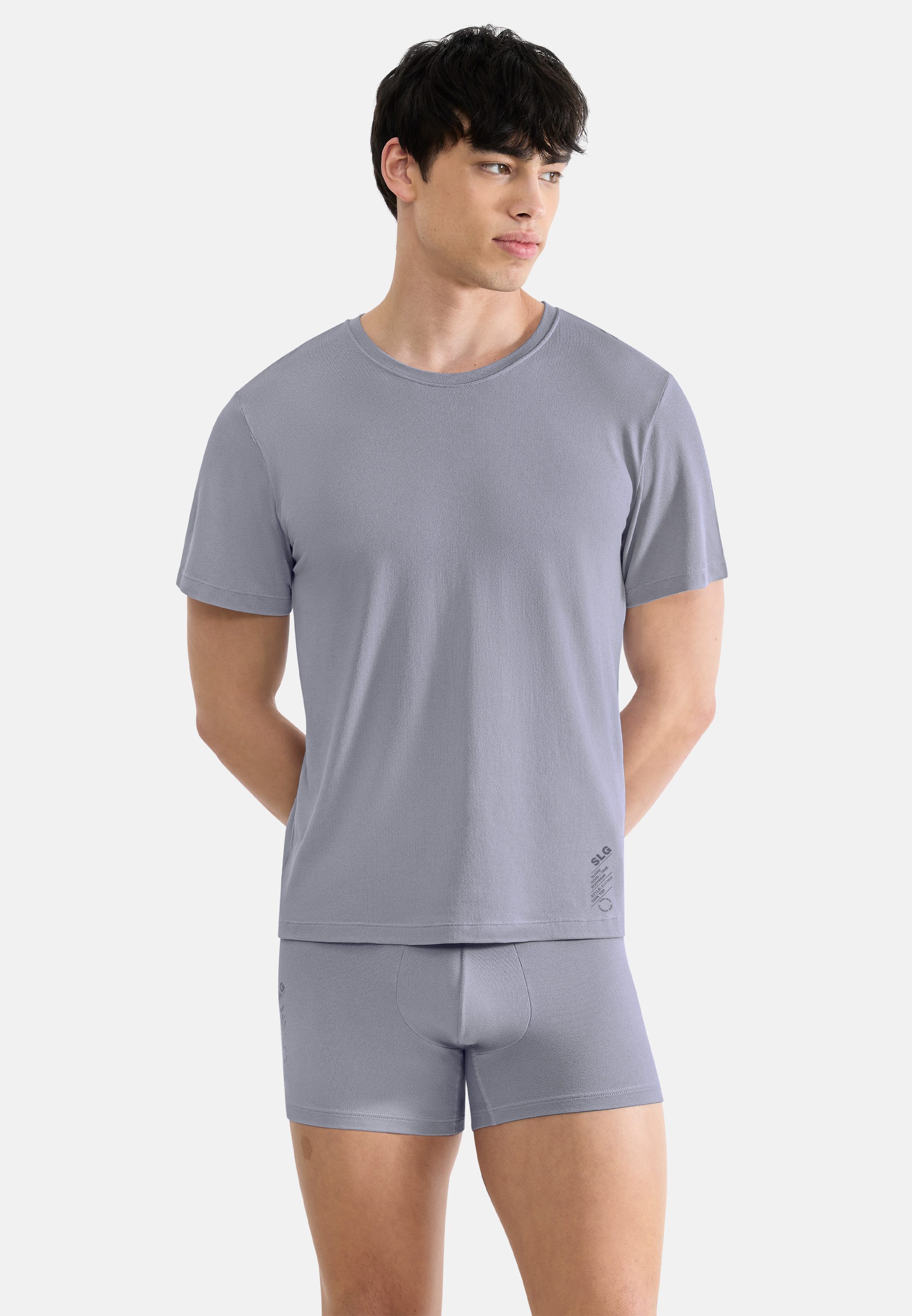 sloggi Unterhemd 3er Pack SLG Base Soft (Spar-Set, 3-St) Unterhemd / Shirt Kurzarm - Atmungsaktiv