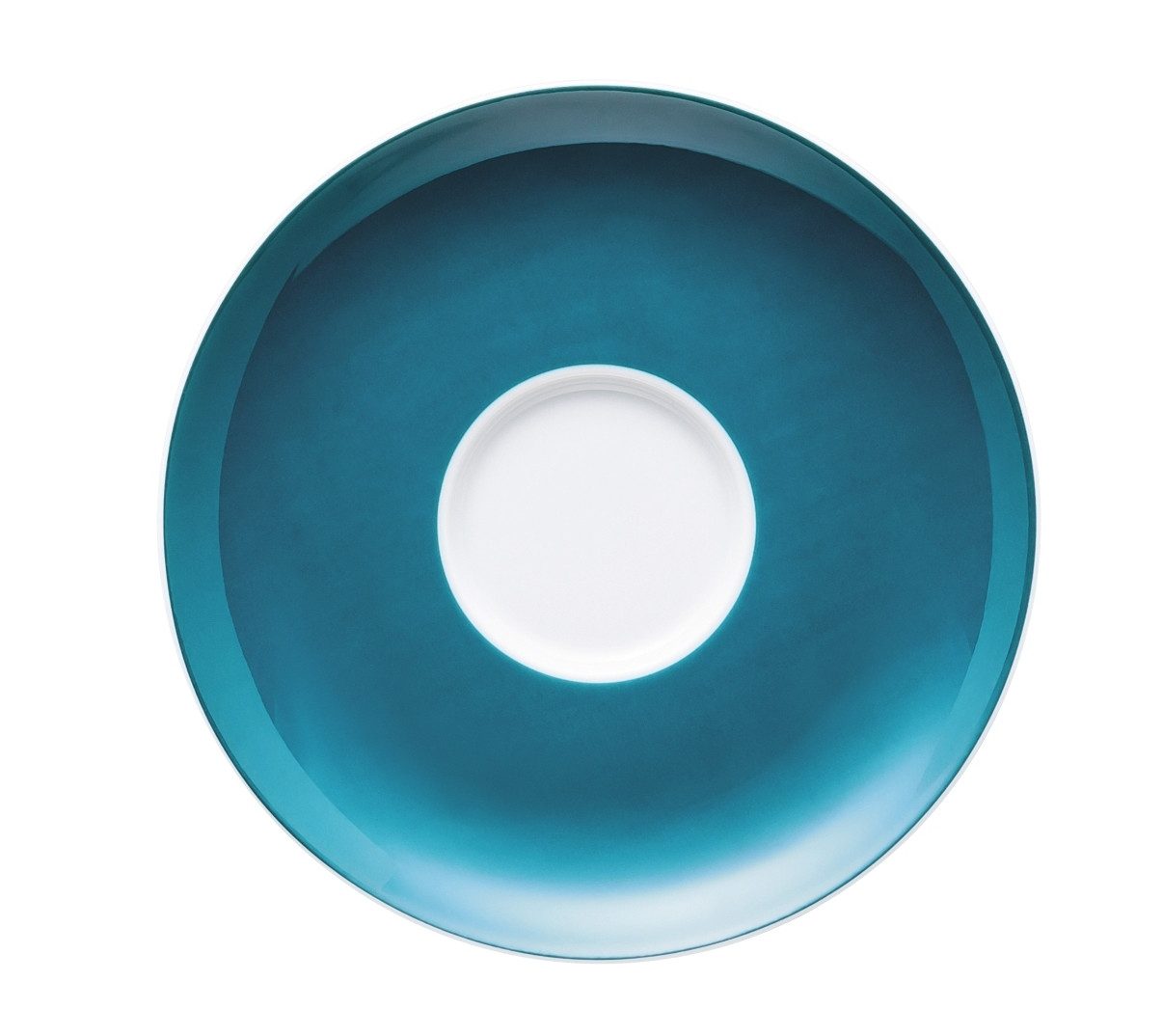 Thomas Porzellan Untertasse Sunny Day Seaside Green Kaffee-Untertasse 14,5 cm, Untertasse
