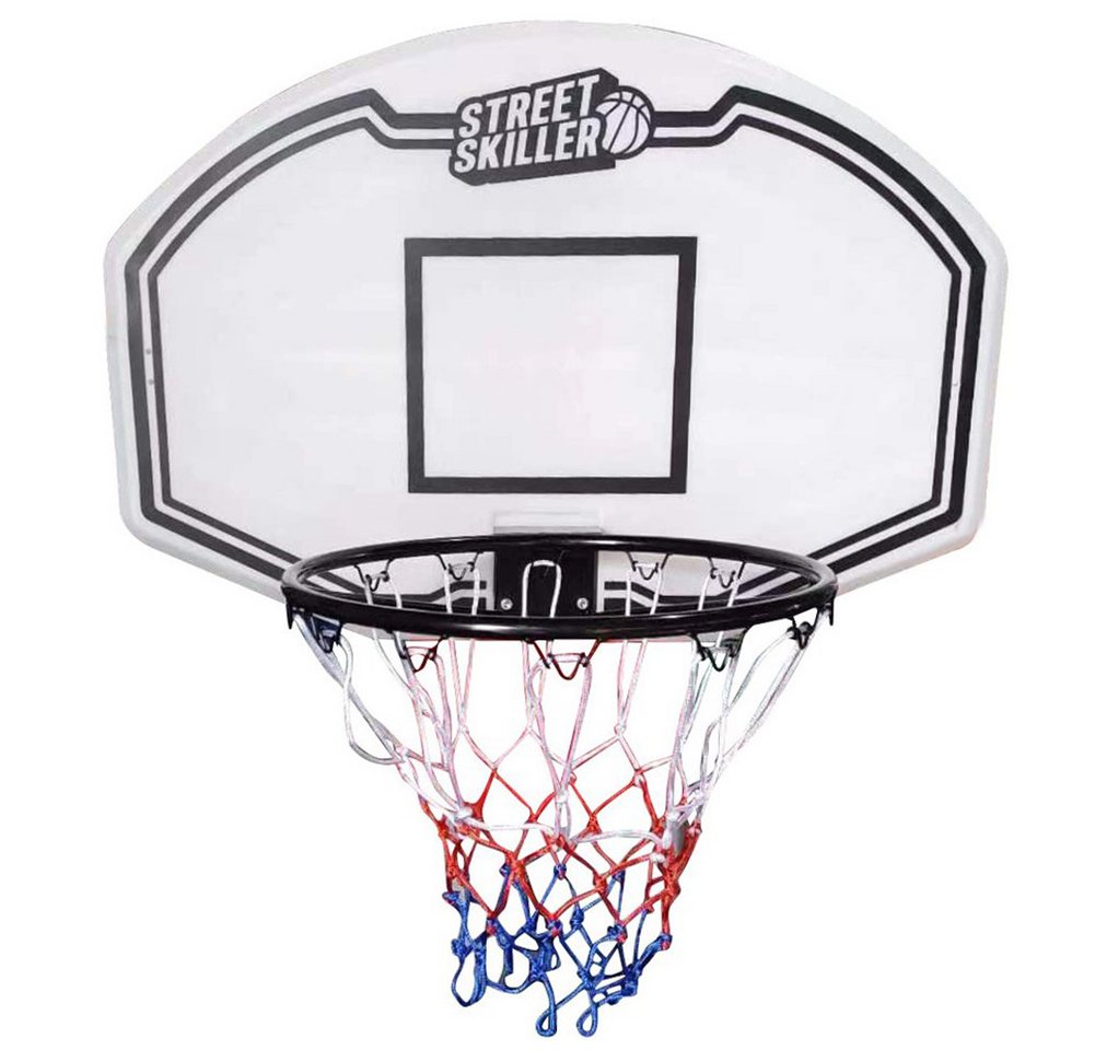 STREETSKILLER Basketballkorb Basketballkorb mit Brett und Wandhalterung