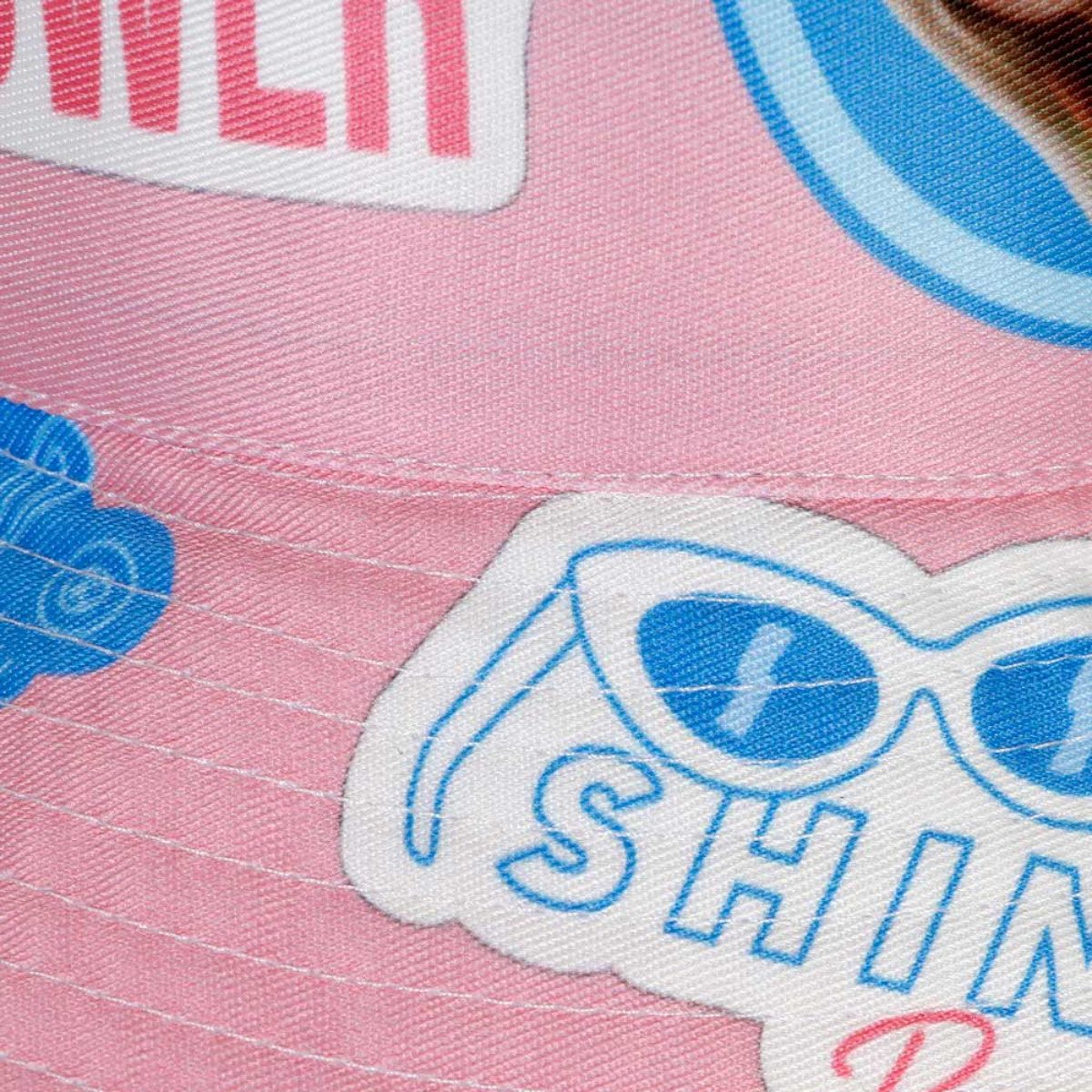 Barbie Fischerhut Malibu Kinder Pink Größe 8 Jahre mit 50 cm Kopfumfang (1-St)