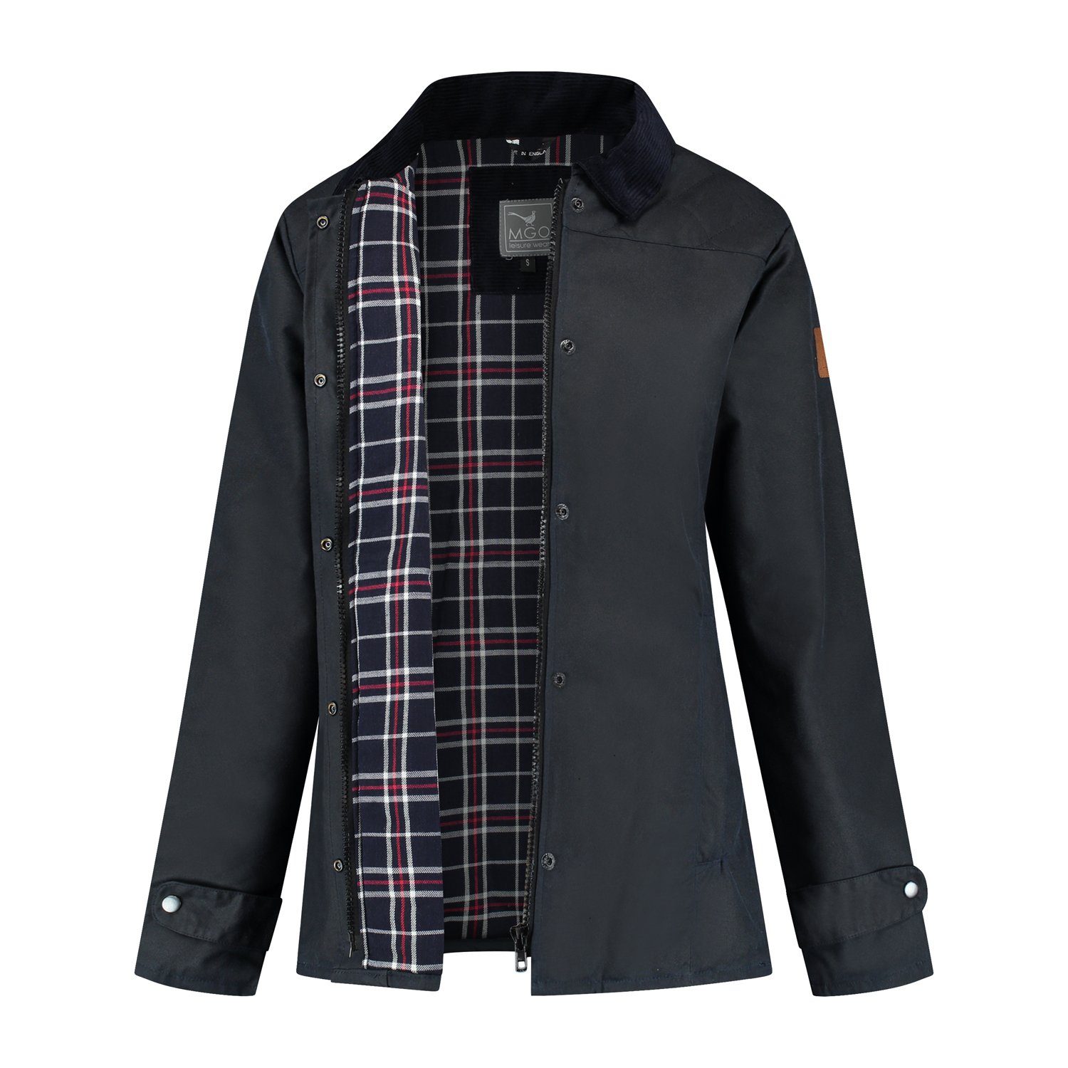 MGO Outdoorjacke Meghan Wax Jacket winddicht und wasserabweisend