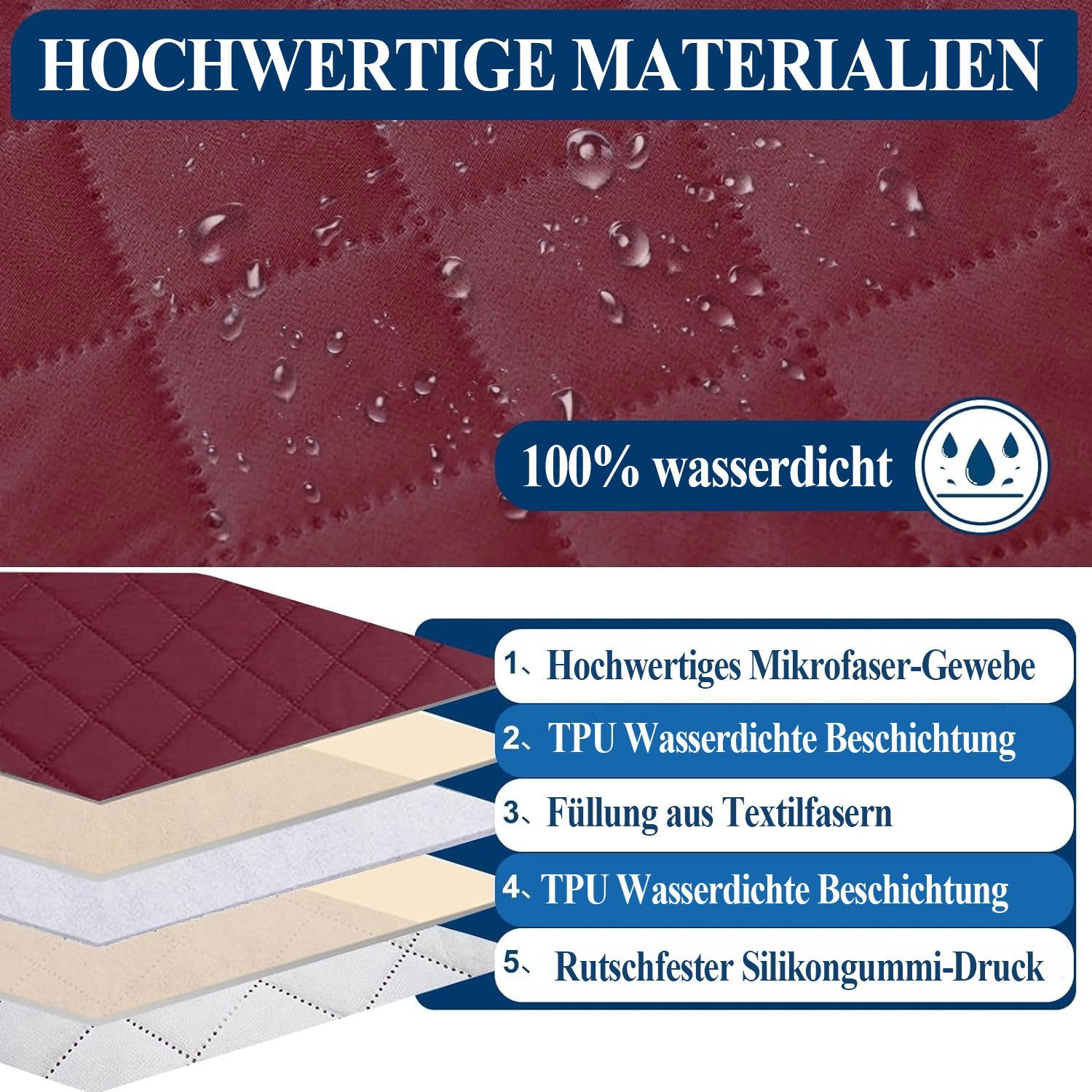NUODWELL Sesselschoner Sesselschoner Universal-Liegesofa-Bezug,Wasserdicht, günstig online kaufen
