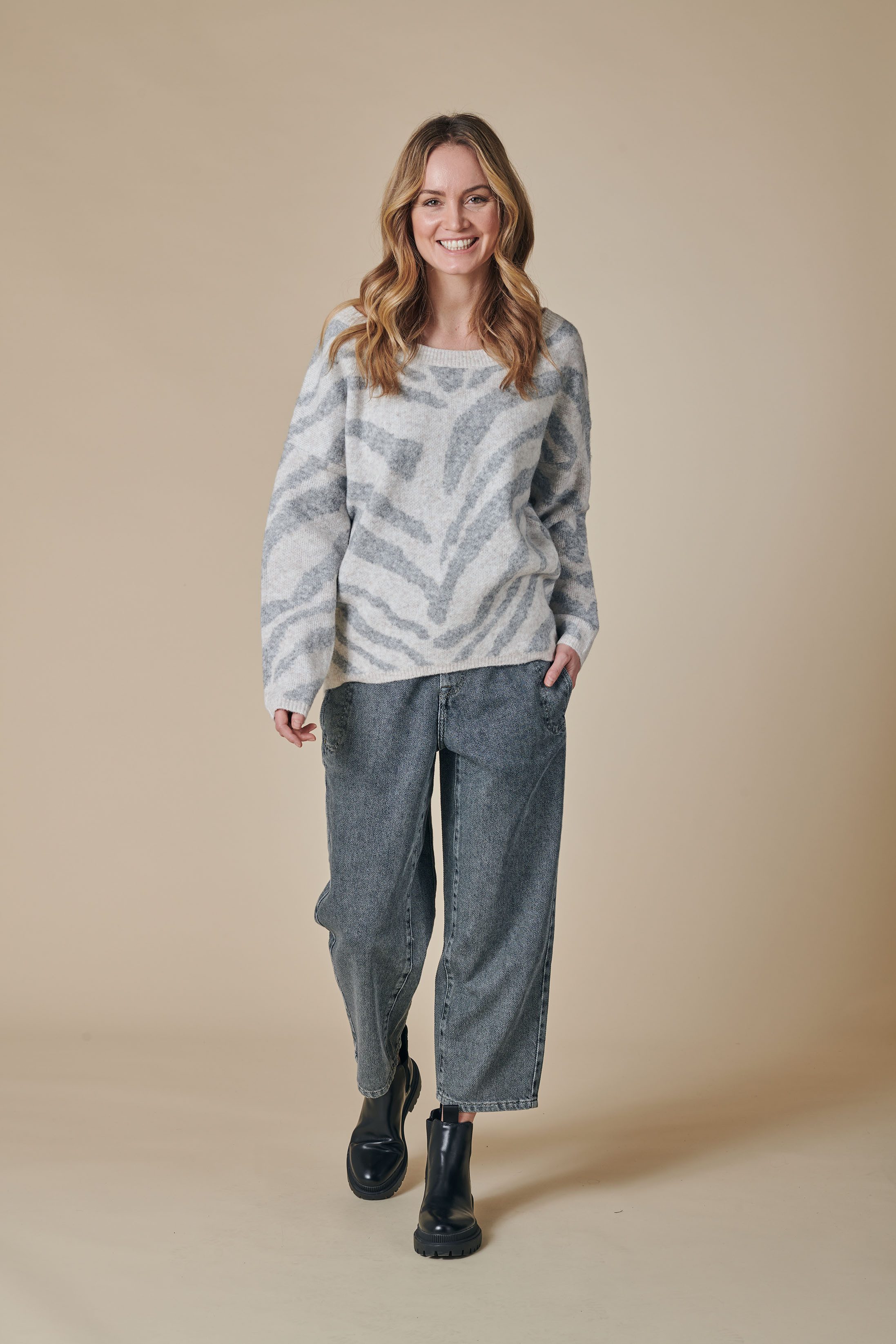 Zhrill Strickpullover ZHNINA ZEBRA günstig online kaufen