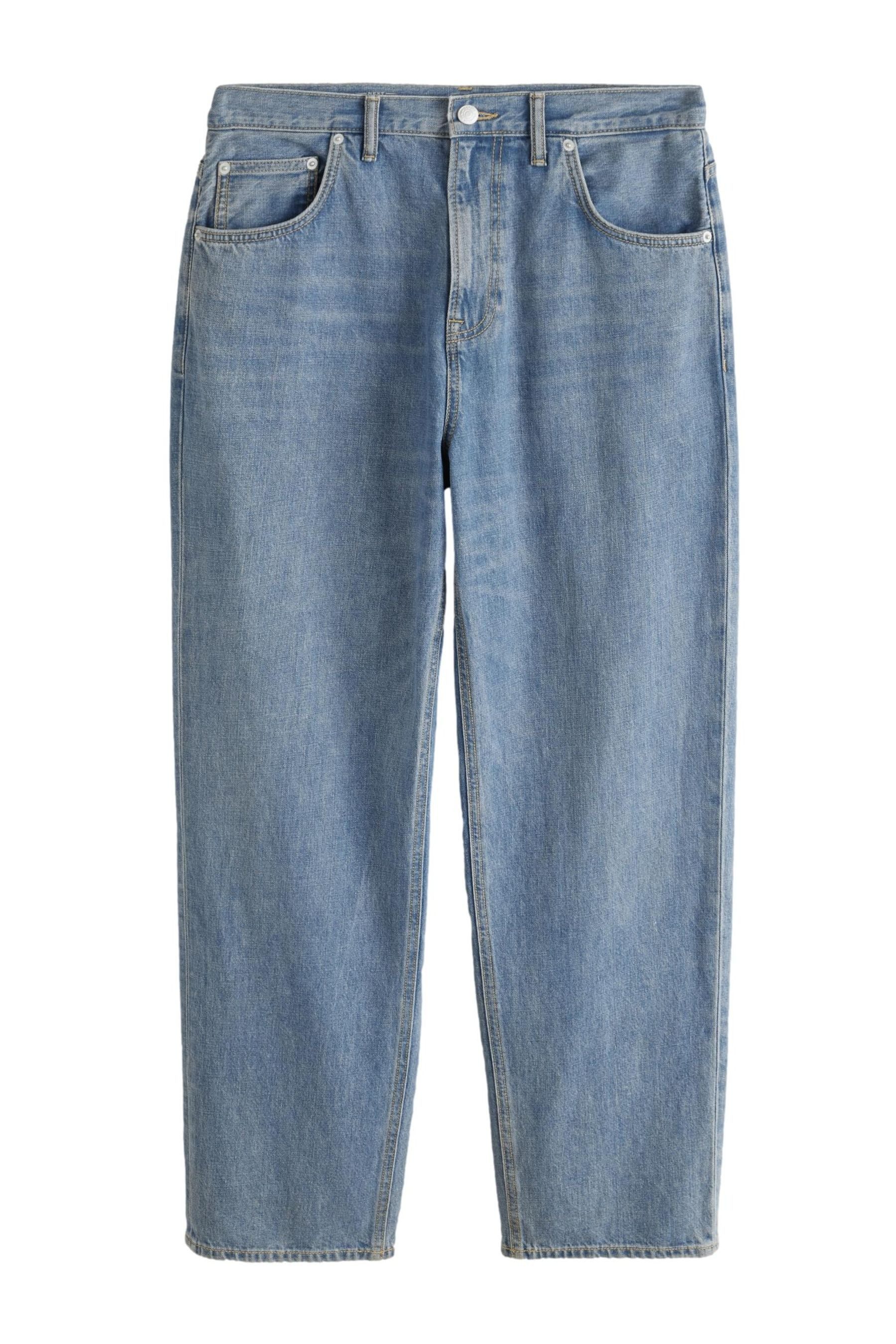 Relax-fit-Jeans Leichte Relaxed Fit Jeans