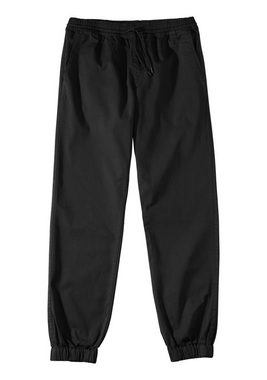 John Devin Jogger Pants Jogg Pants mit normaler Leibhöhe aus elastischer Baumwoll-Qualität