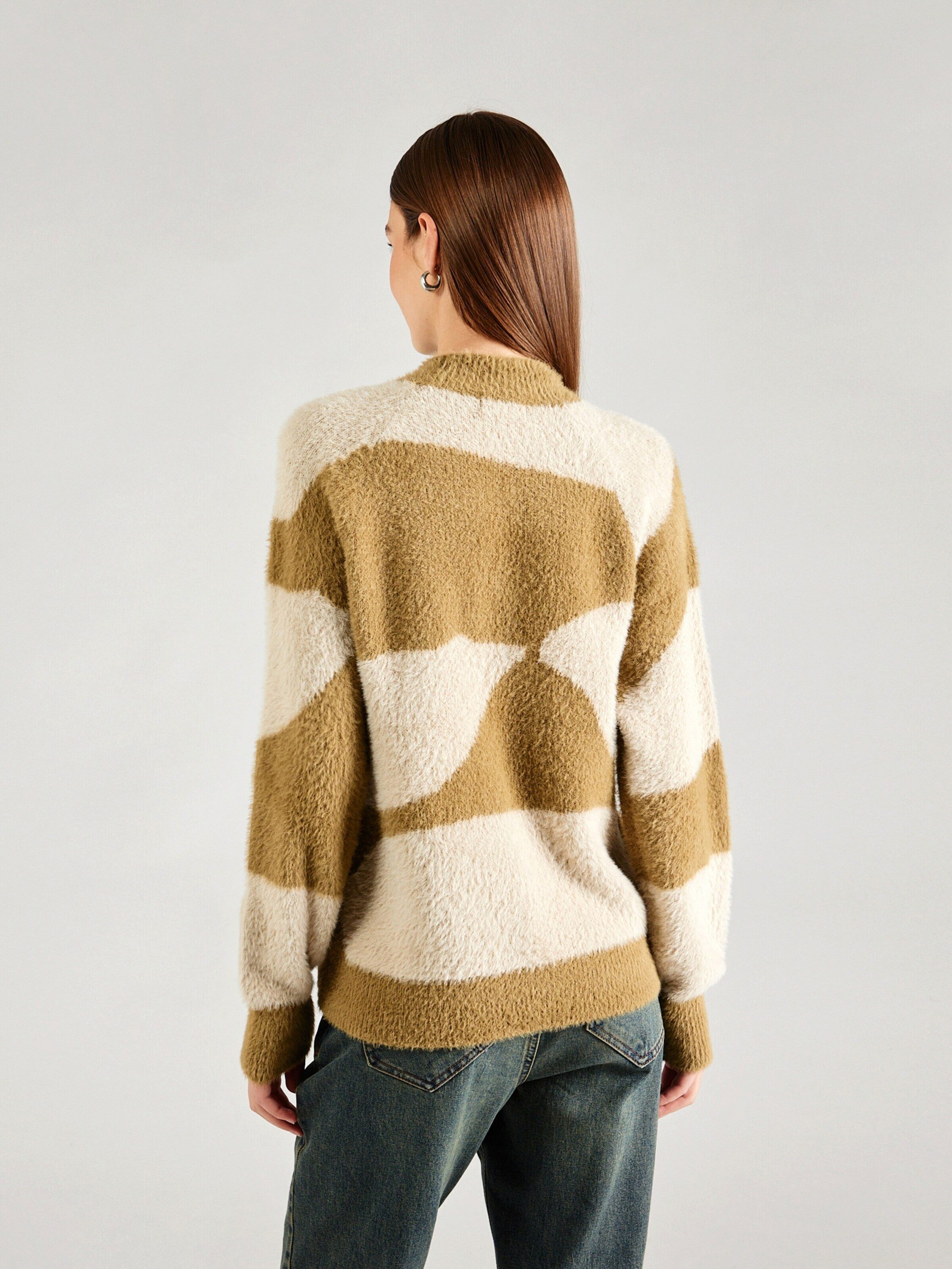 Vila Strickpullover (1-tlg) Plain/ohne Details