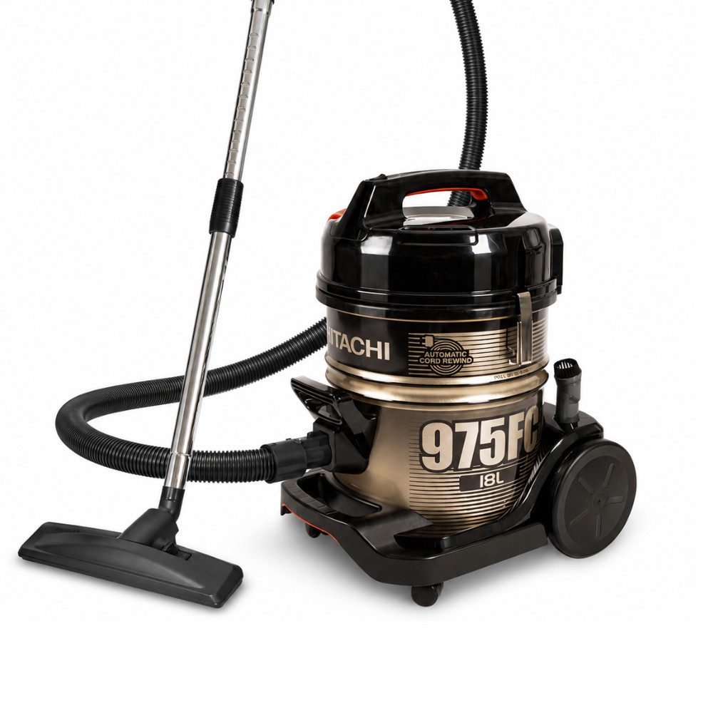 Hitachi Bodenstaubsauger CV-975FC ECO, 880 W, beutellos, Gewerbestaubsauger