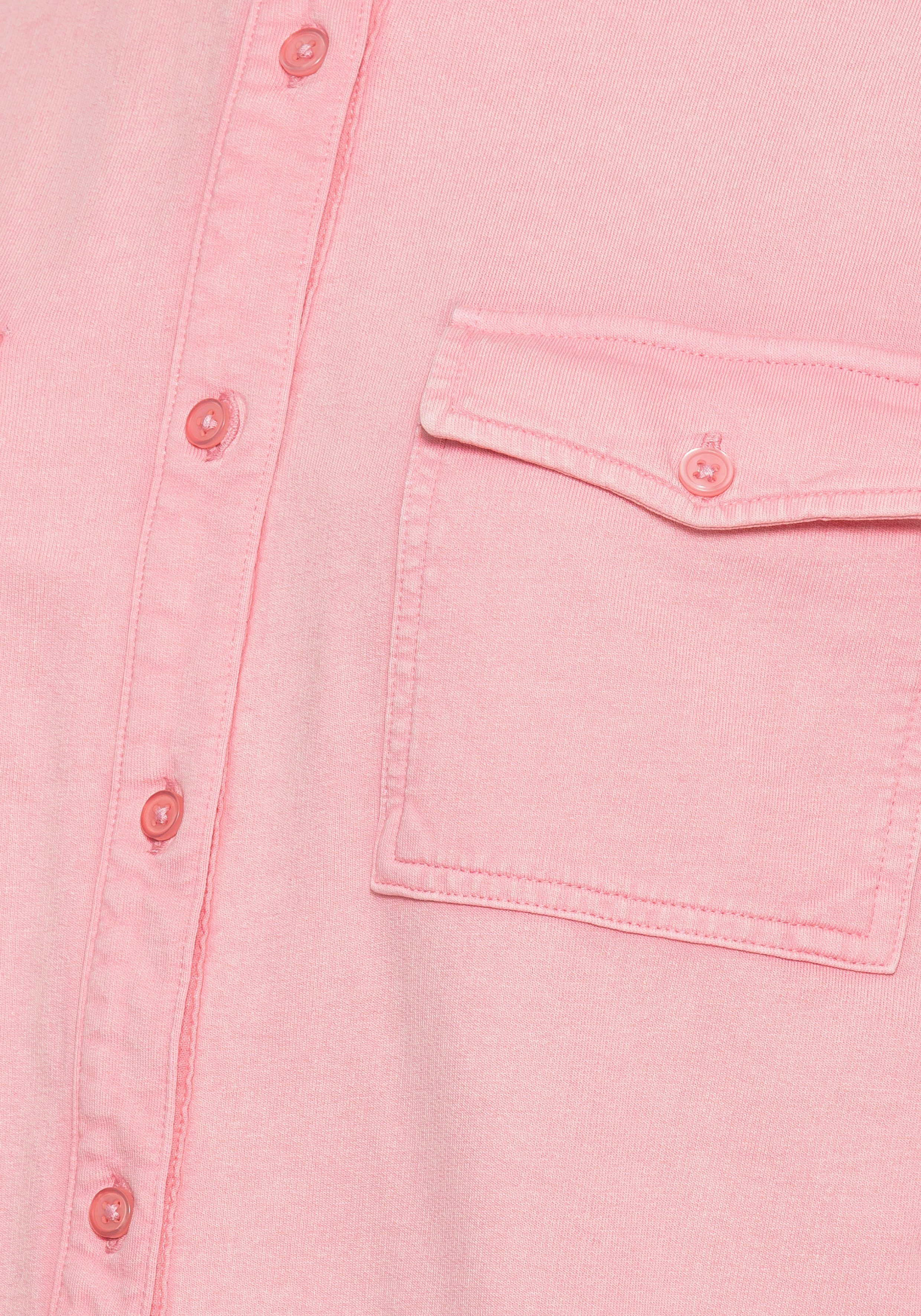 Buffalo Blusenshirt Loungeshirt im Used-Look, Loungewear