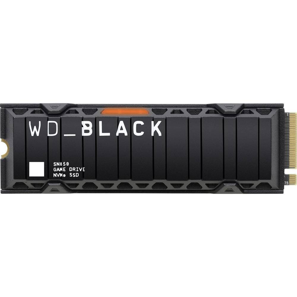 WD BLACK™ SN850 Heatsink - Interne M.2 PCIe NVMe™ SSHD-Hybrid-Festplatte, inkl. Kühlkörper