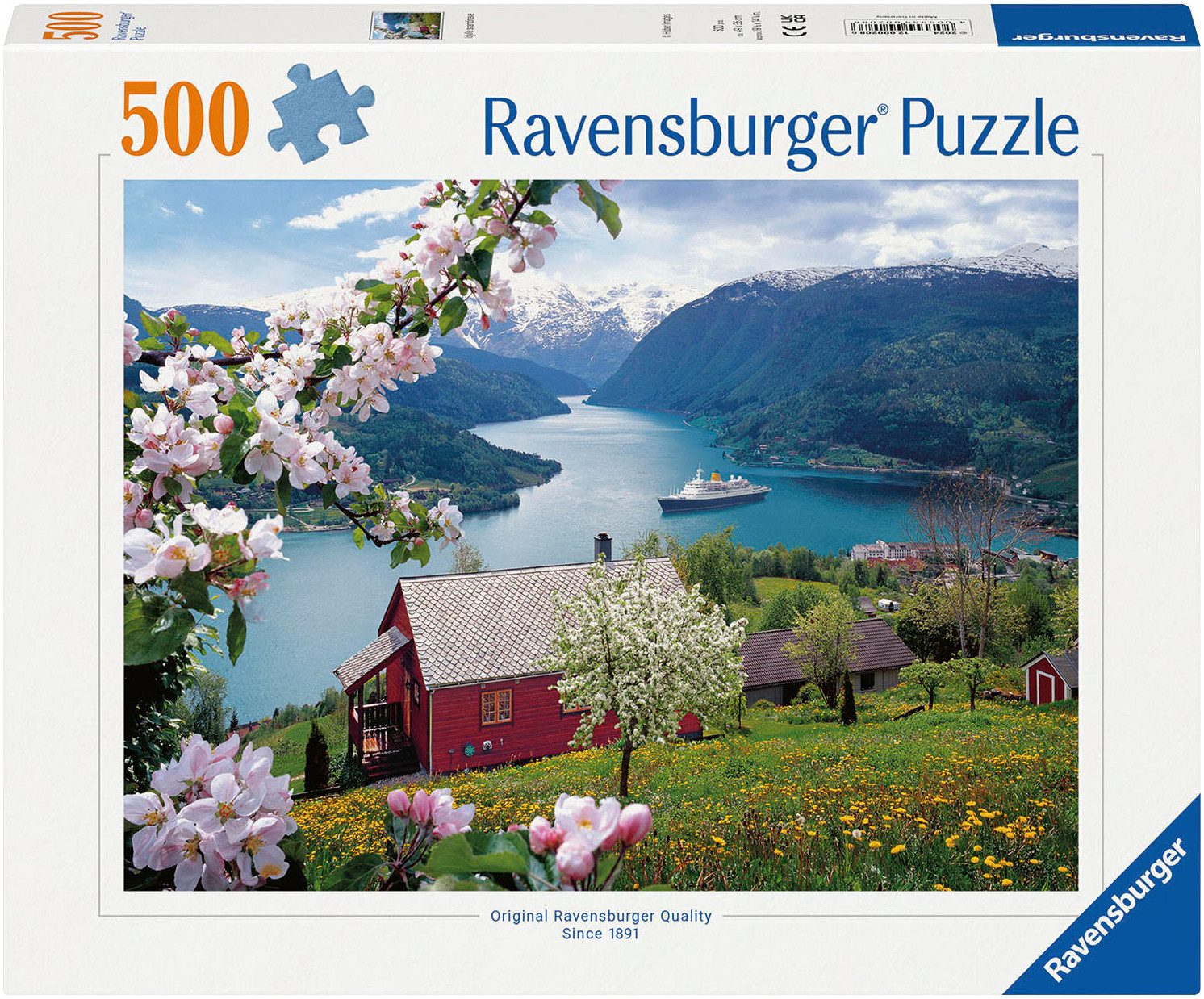 Ravensburger Puzzle Skandinavische Idylle, 500 Puzzleteile, Made in Germany günstig online kaufen