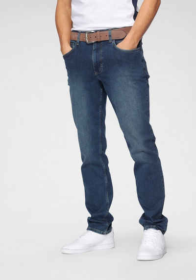MUSTANG 5-Pocket-Jeans »WASHINGTON« mit Abriebeffekten