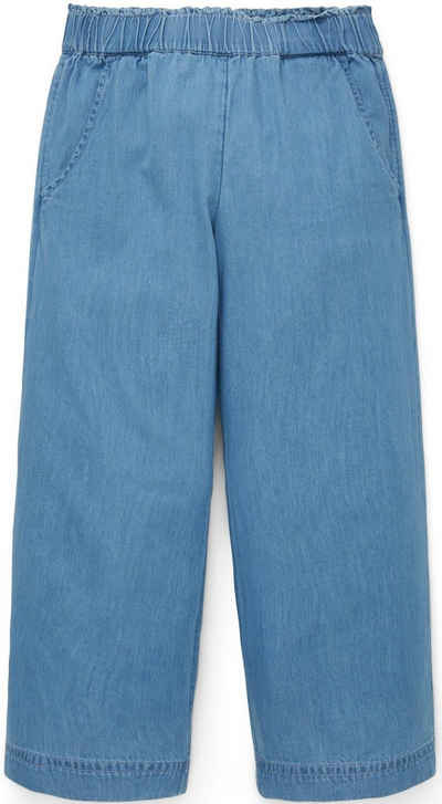 TOM TAILOR Weite Jeans mit breitem Gummizug am Bund