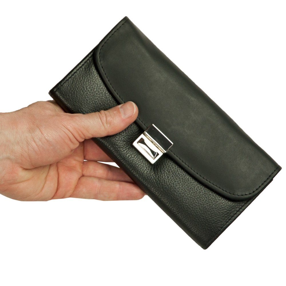 Hamosons Kellnerbörse Kellnerbörse / Kellnergeldbeutel zwei Leder-Arten Sch günstig online kaufen